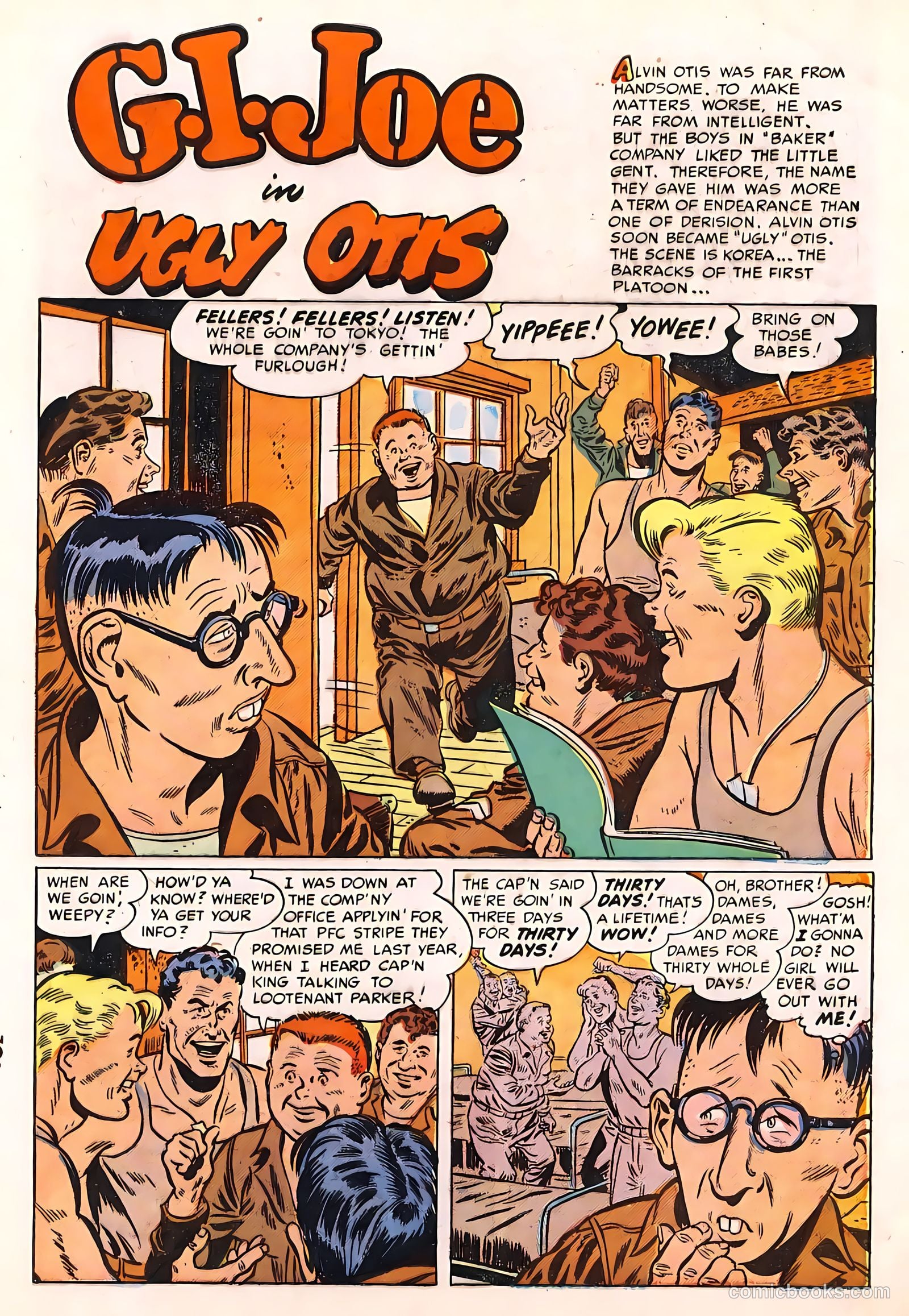 G.I. Joe #29 (1954) — page 3 of 36