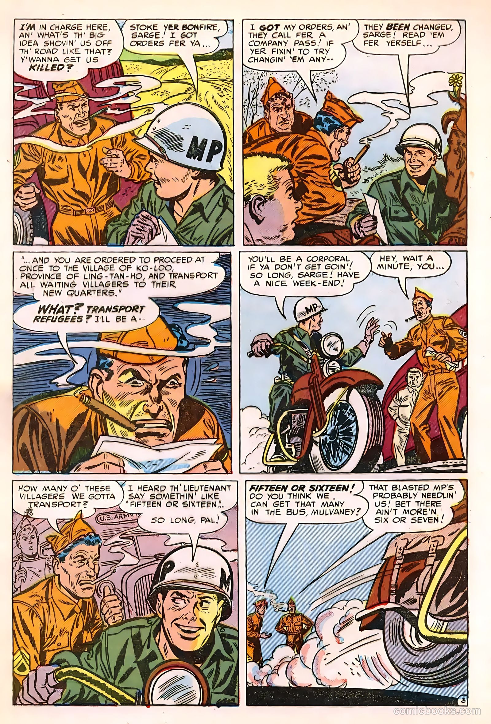 G.I. Joe #32 (1954) — page 5 of 36