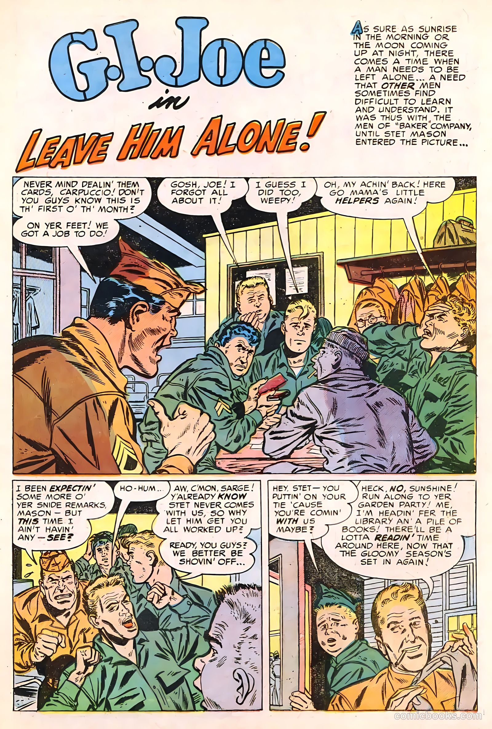 G.I. Joe #32 (1954) — page 17 of 36