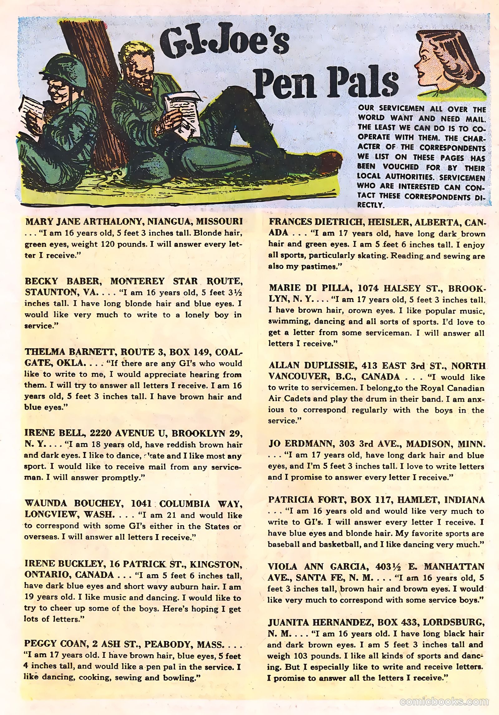 G.I. Joe #33 (1954) — page 22 of 36