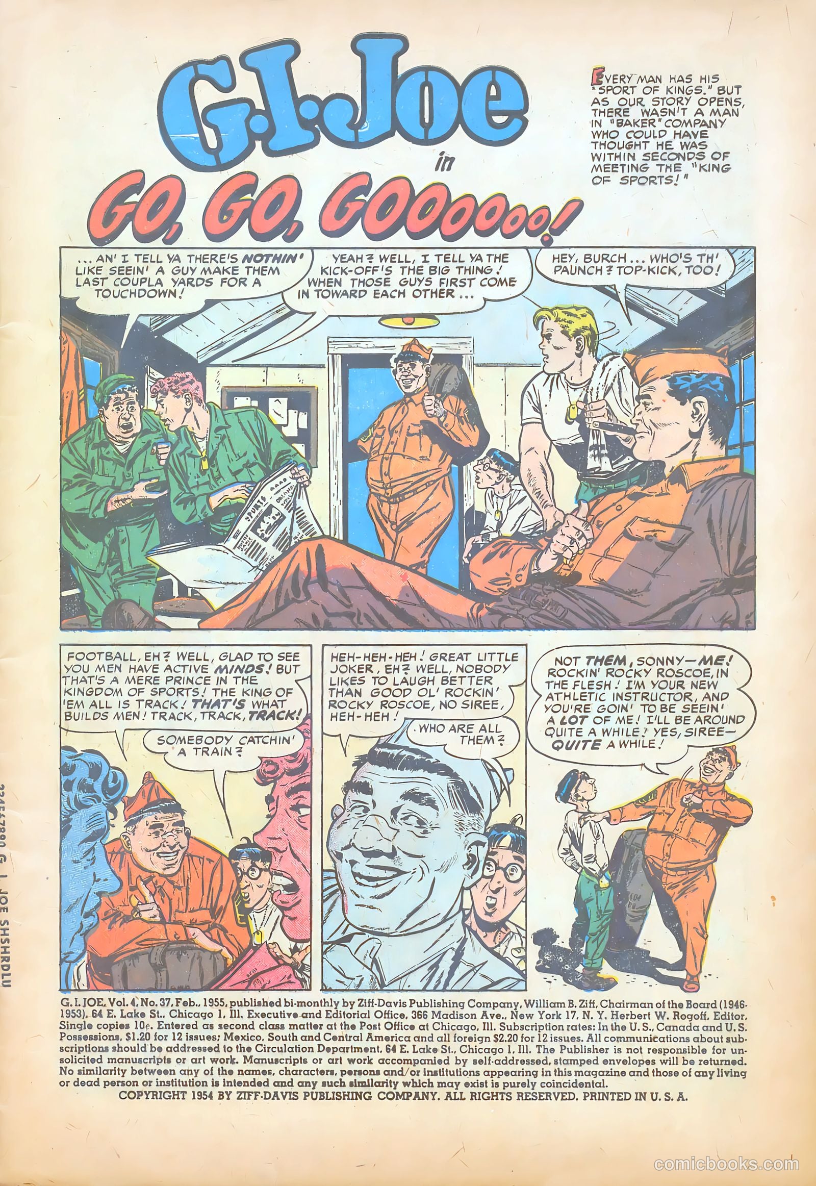 G.I. Joe #37 (1955) — page 3 of 36