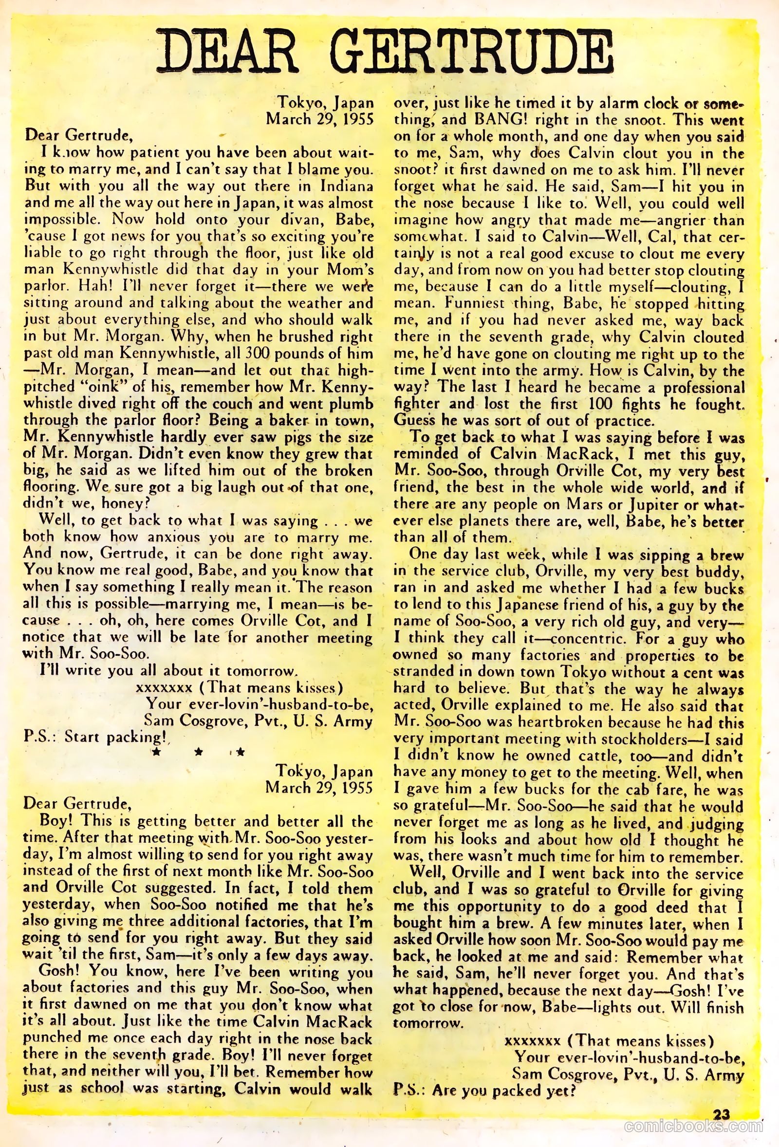 G.I. Joe #39 (1955) — page 25 of 36