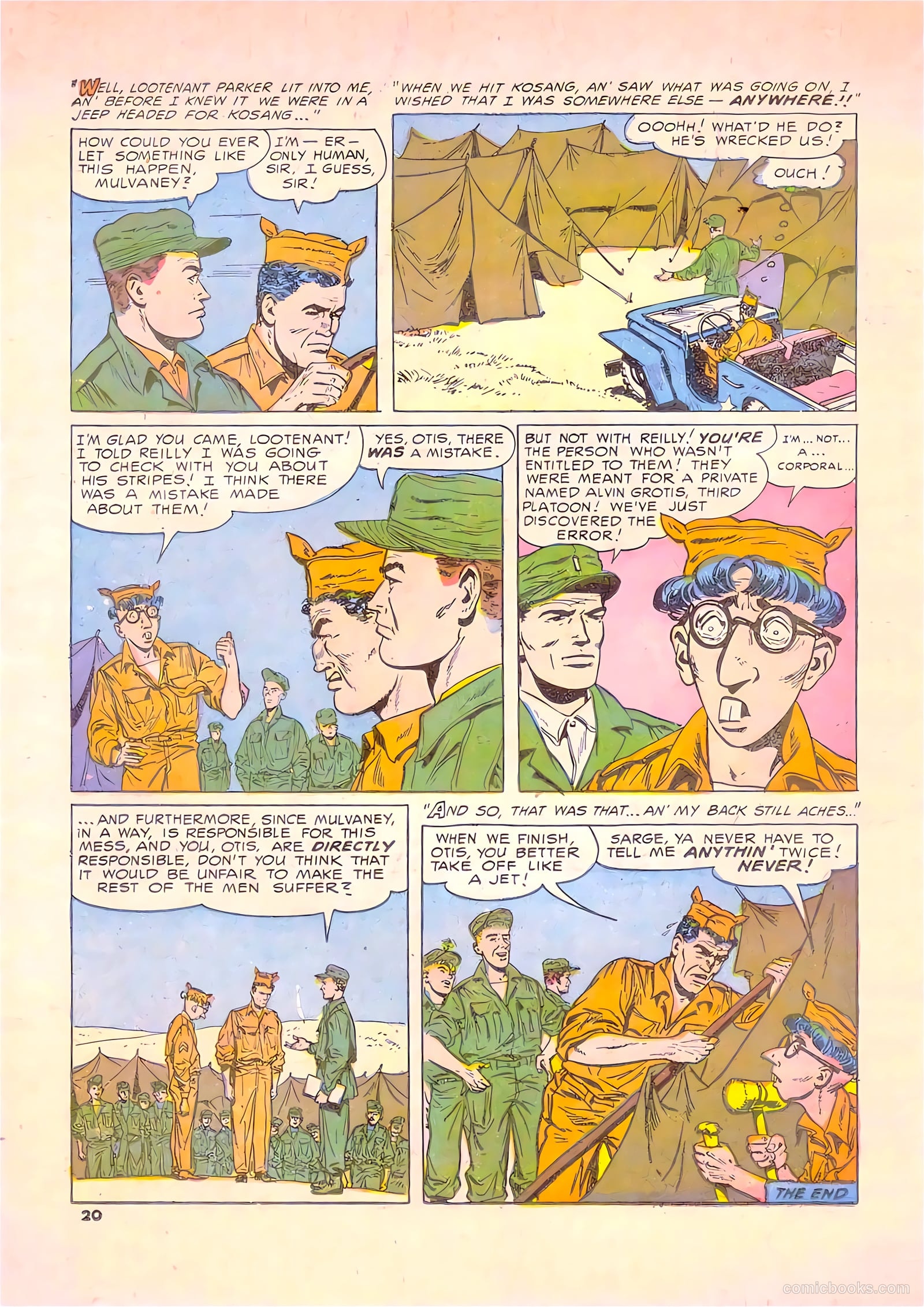 G.I. Joe #40 (1955) — page 22 of 36