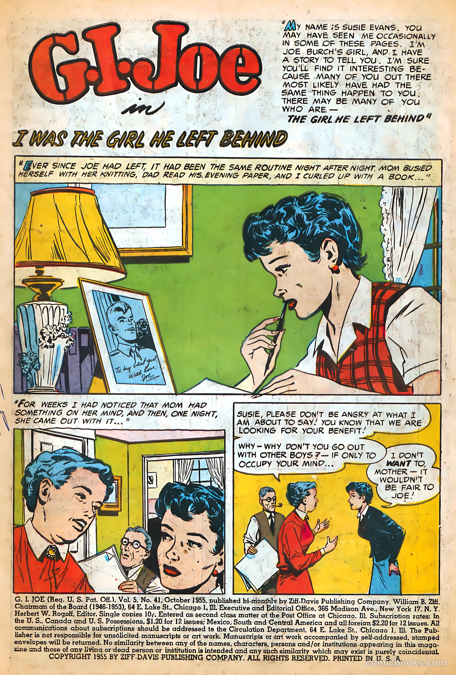G.I. Joe #41 (1955) — page 3 of 36