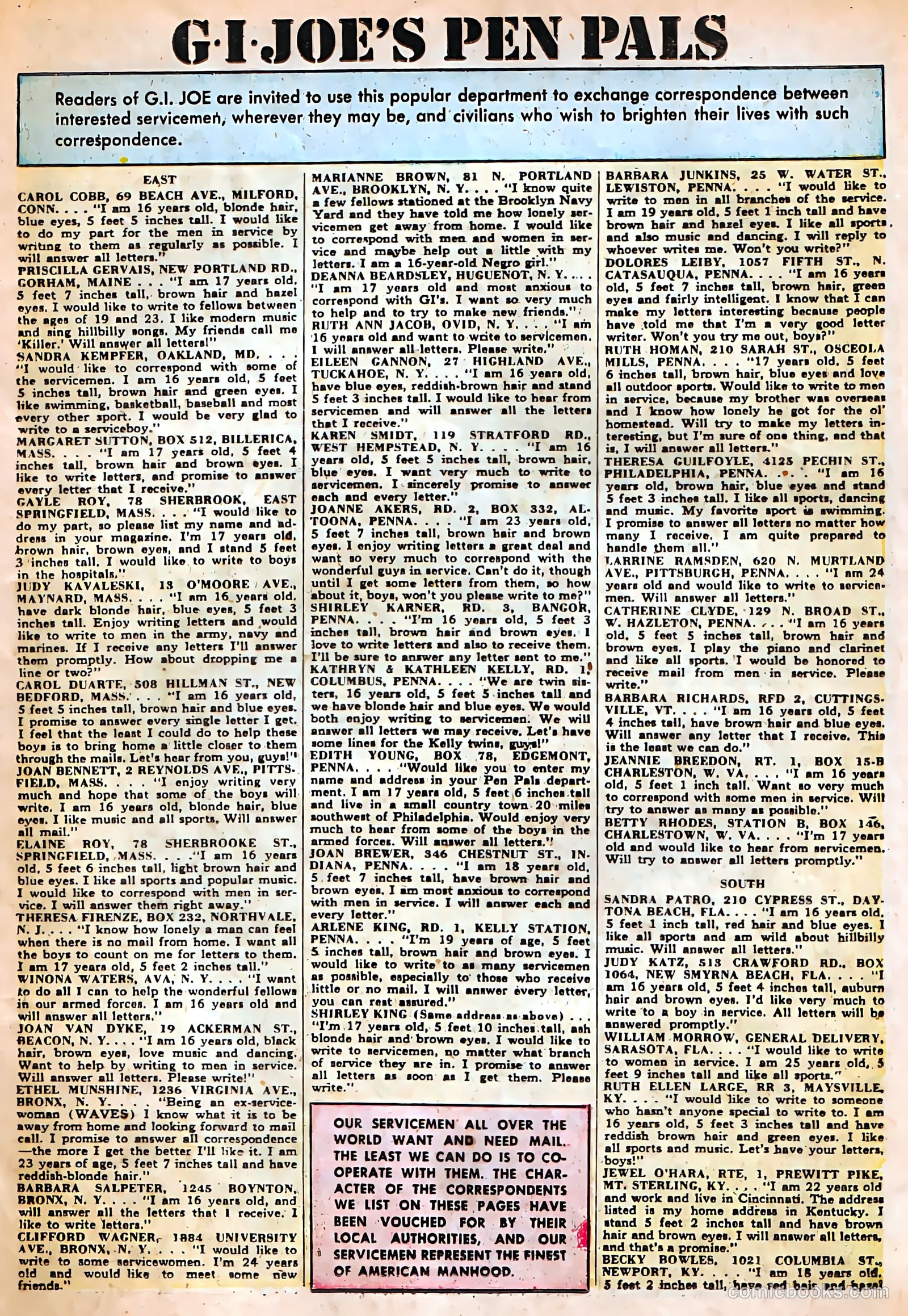 G.I. Joe #41 (1955) — page 11 of 36