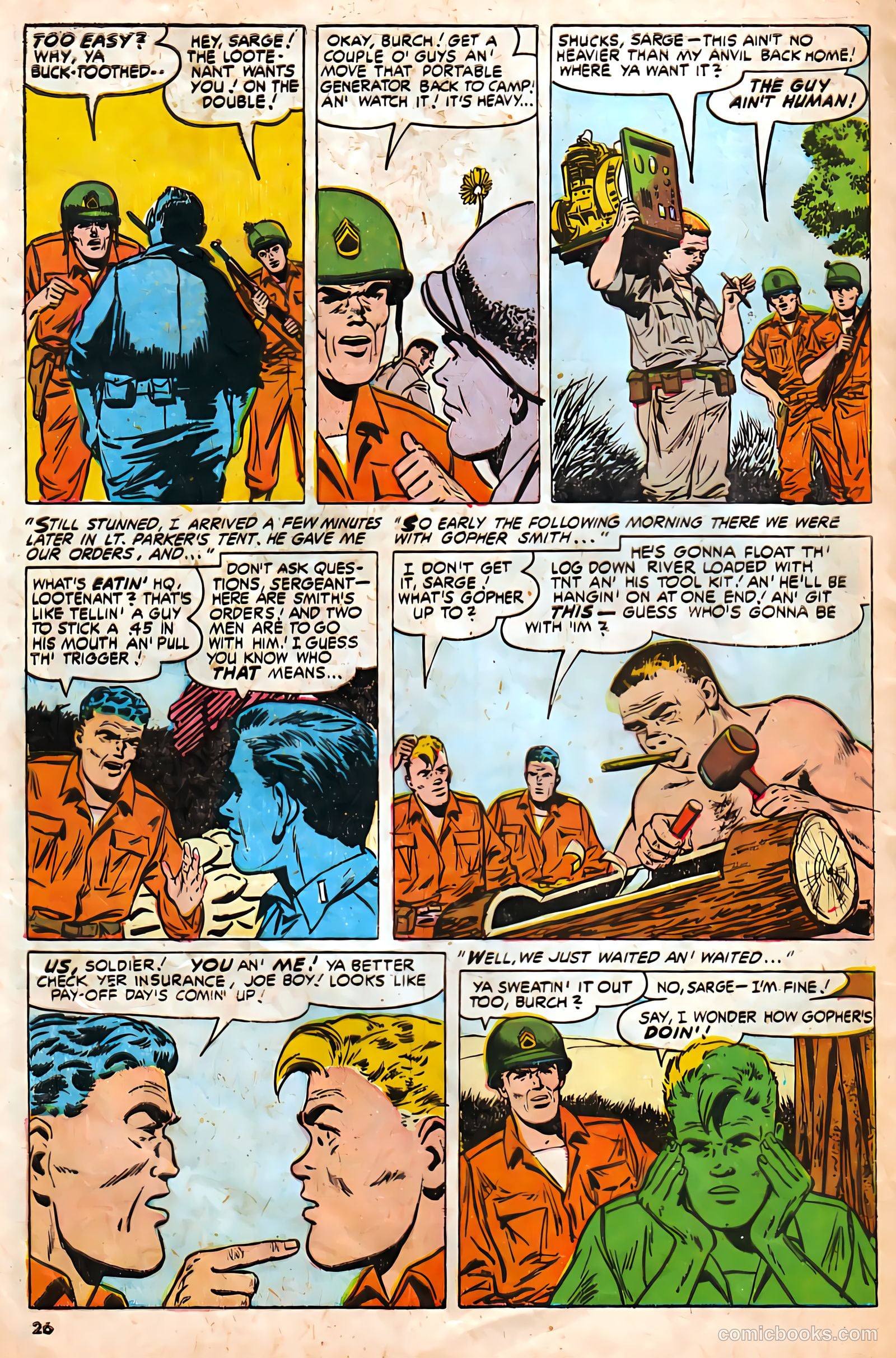G.I. Joe #42 (1955) — page 28 of 36