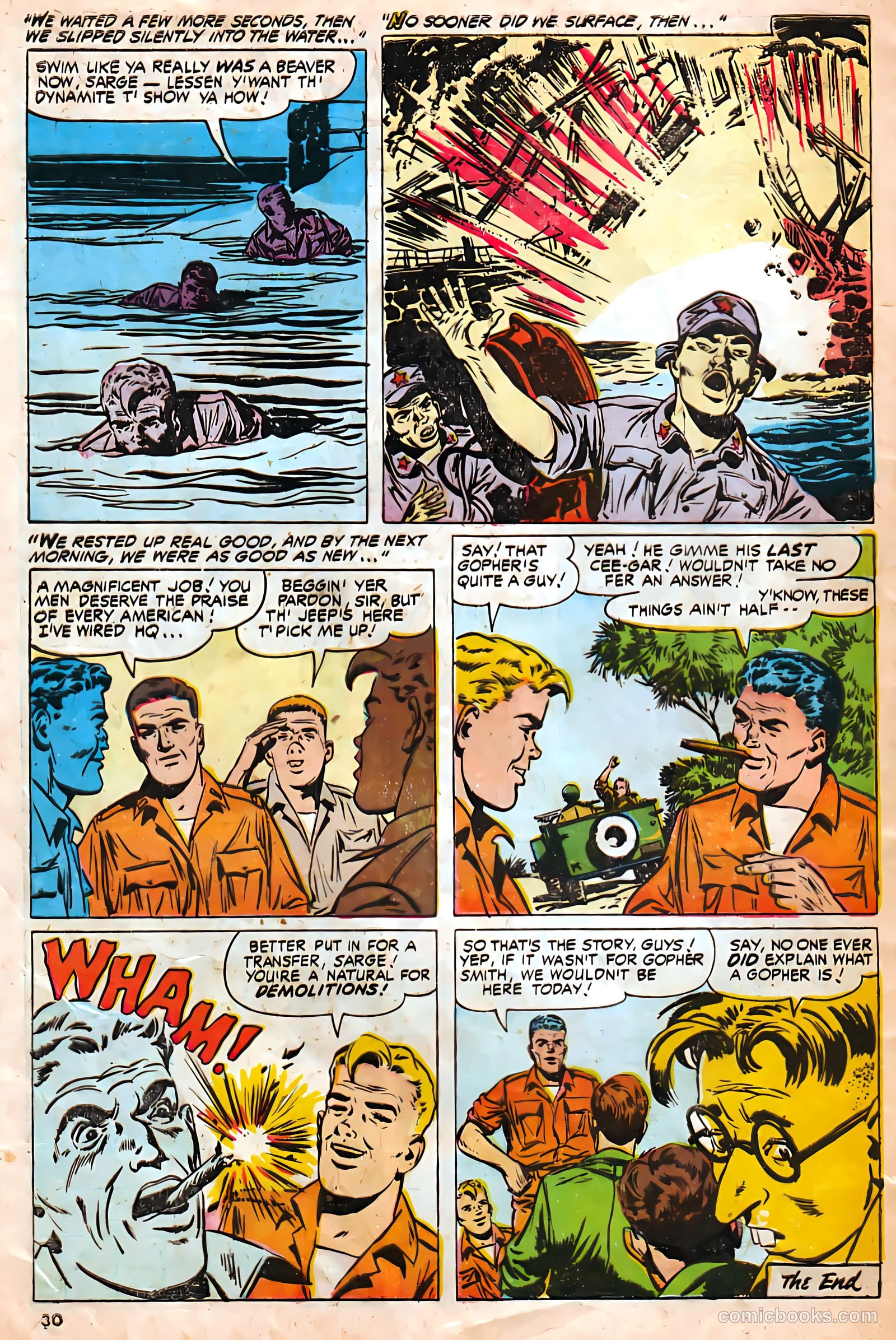 G.I. Joe #42 (1955) — page 32 of 36