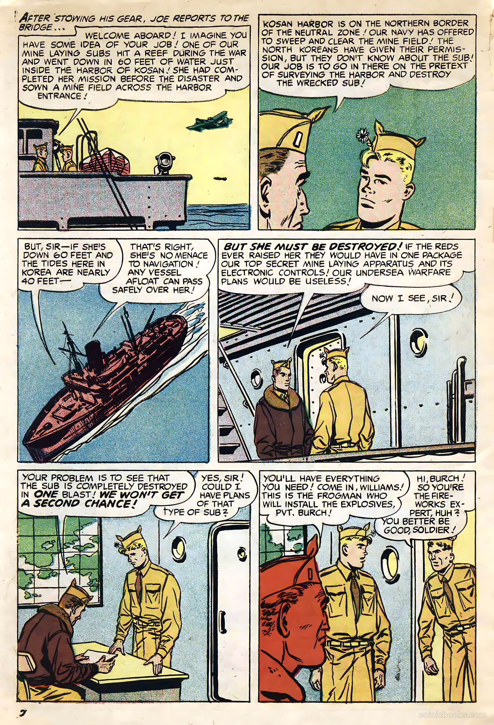 G.I. Joe #43 (1956) — page 4 of 36