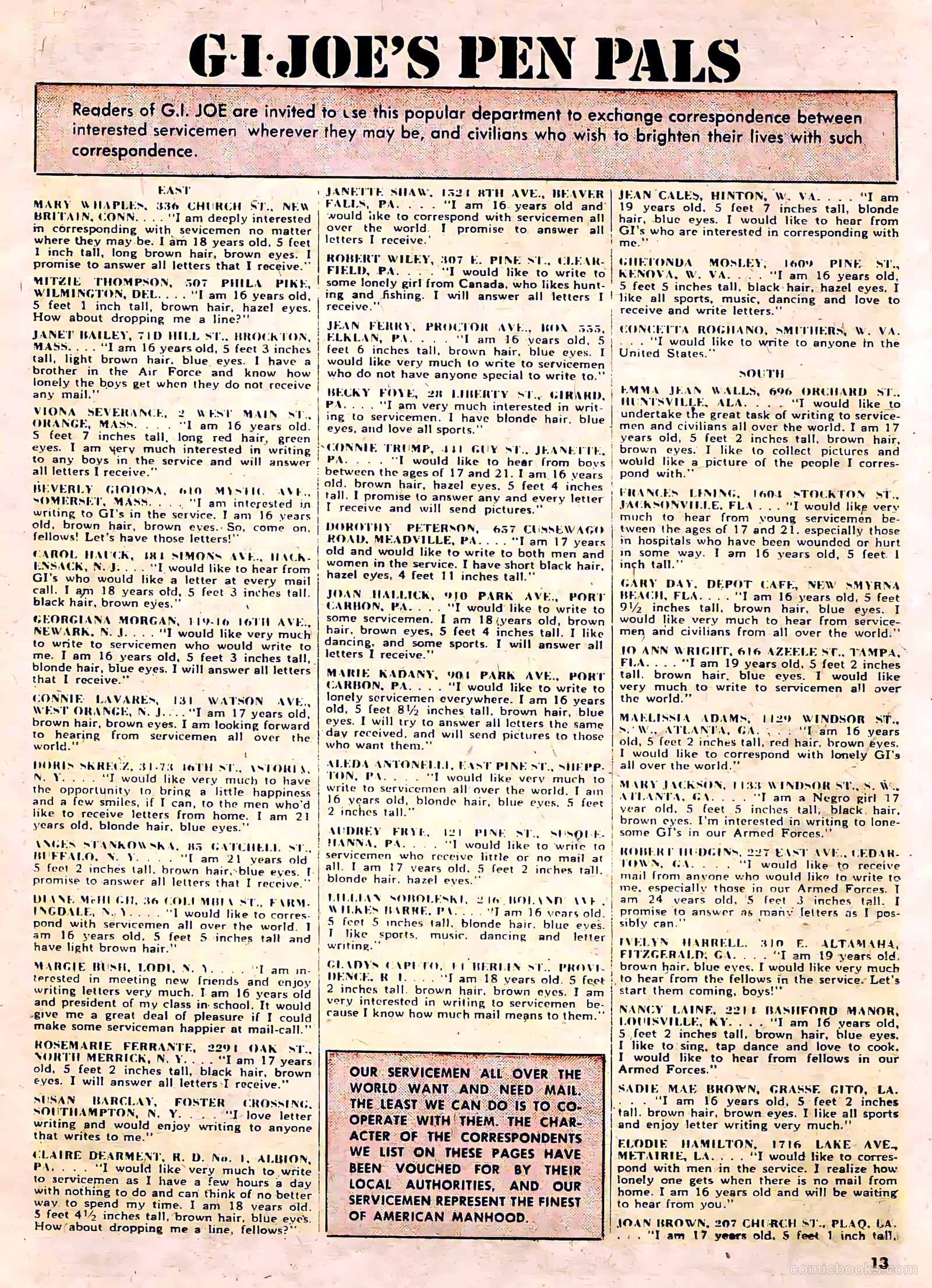 G.I. Joe #43 (1956) — page 15 of 36