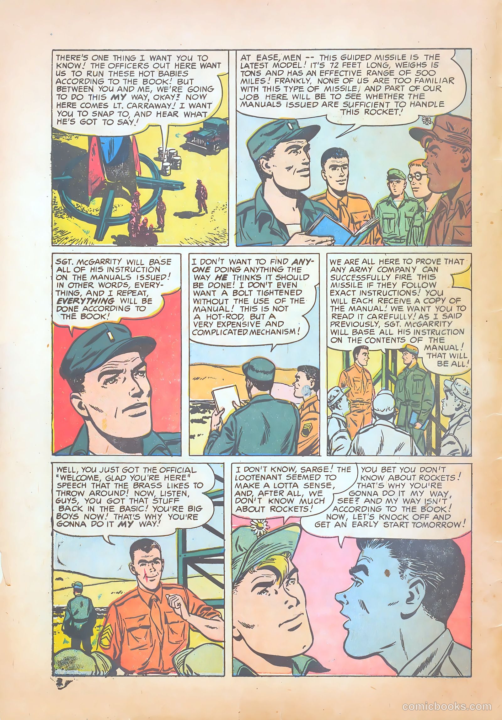 G.I. Joe #44 (1956) — page 4 of 36