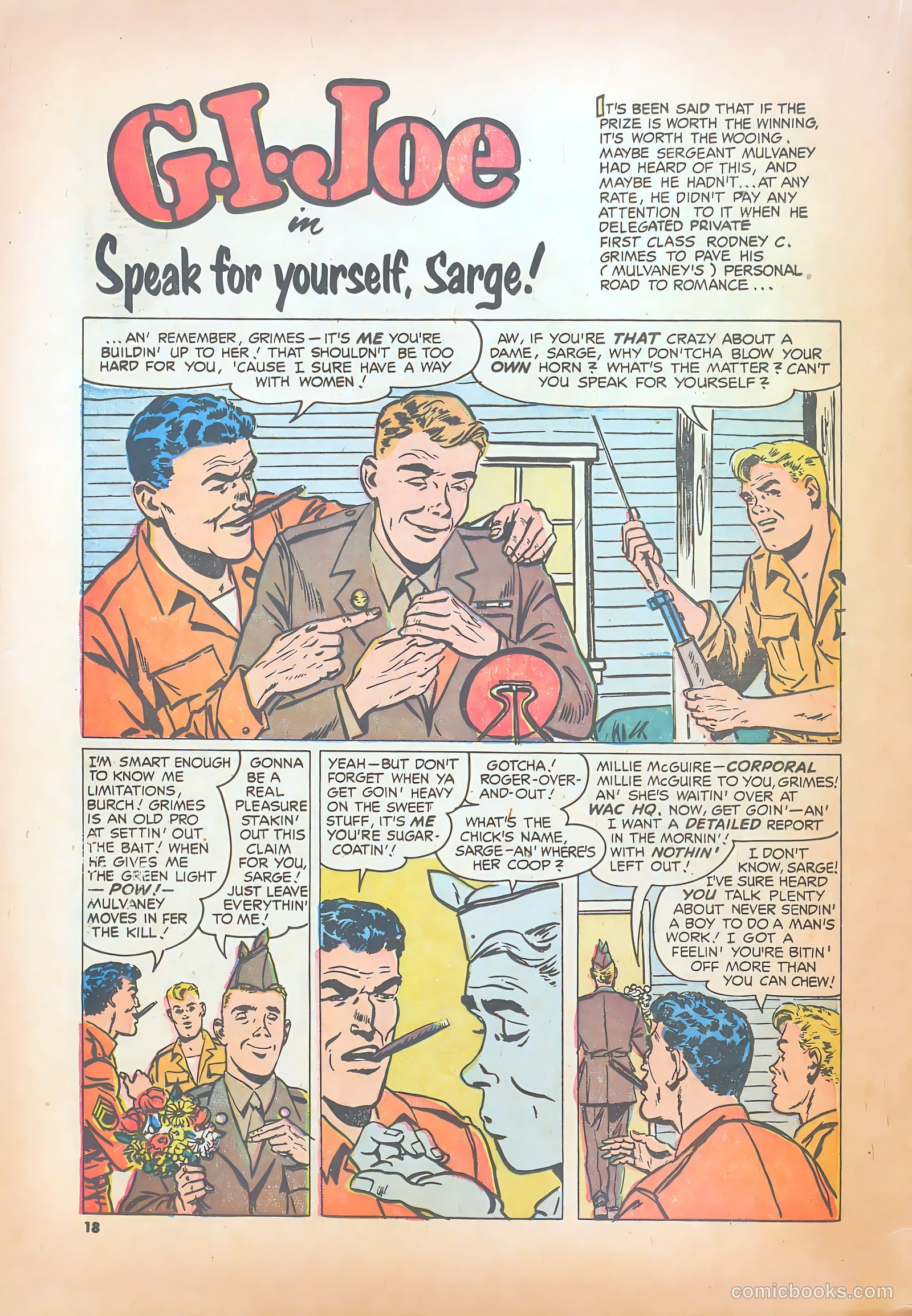 G.I. Joe #44 (1956) — page 20 of 36