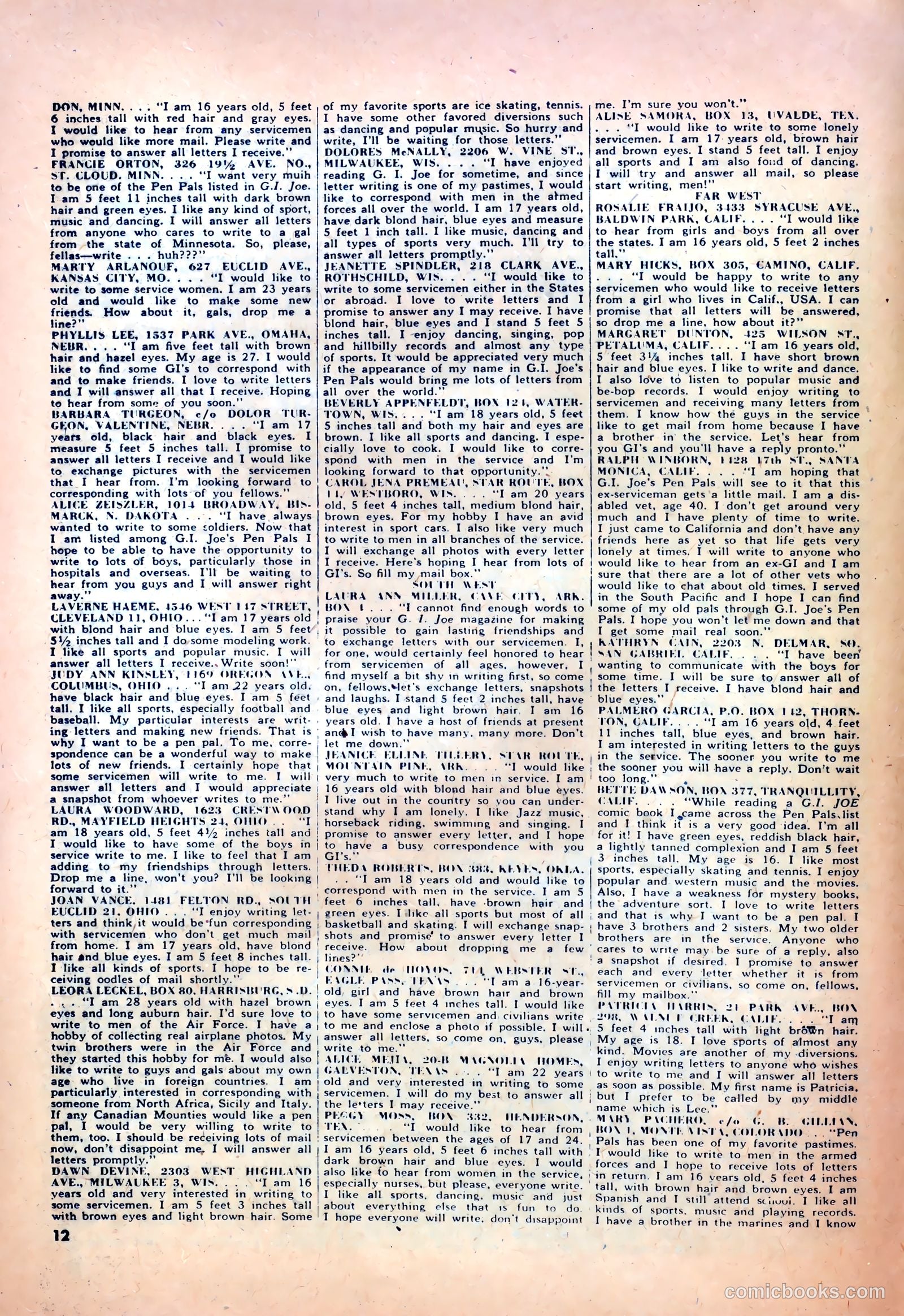 G.I. Joe #45 (1956) — page 14 of 36