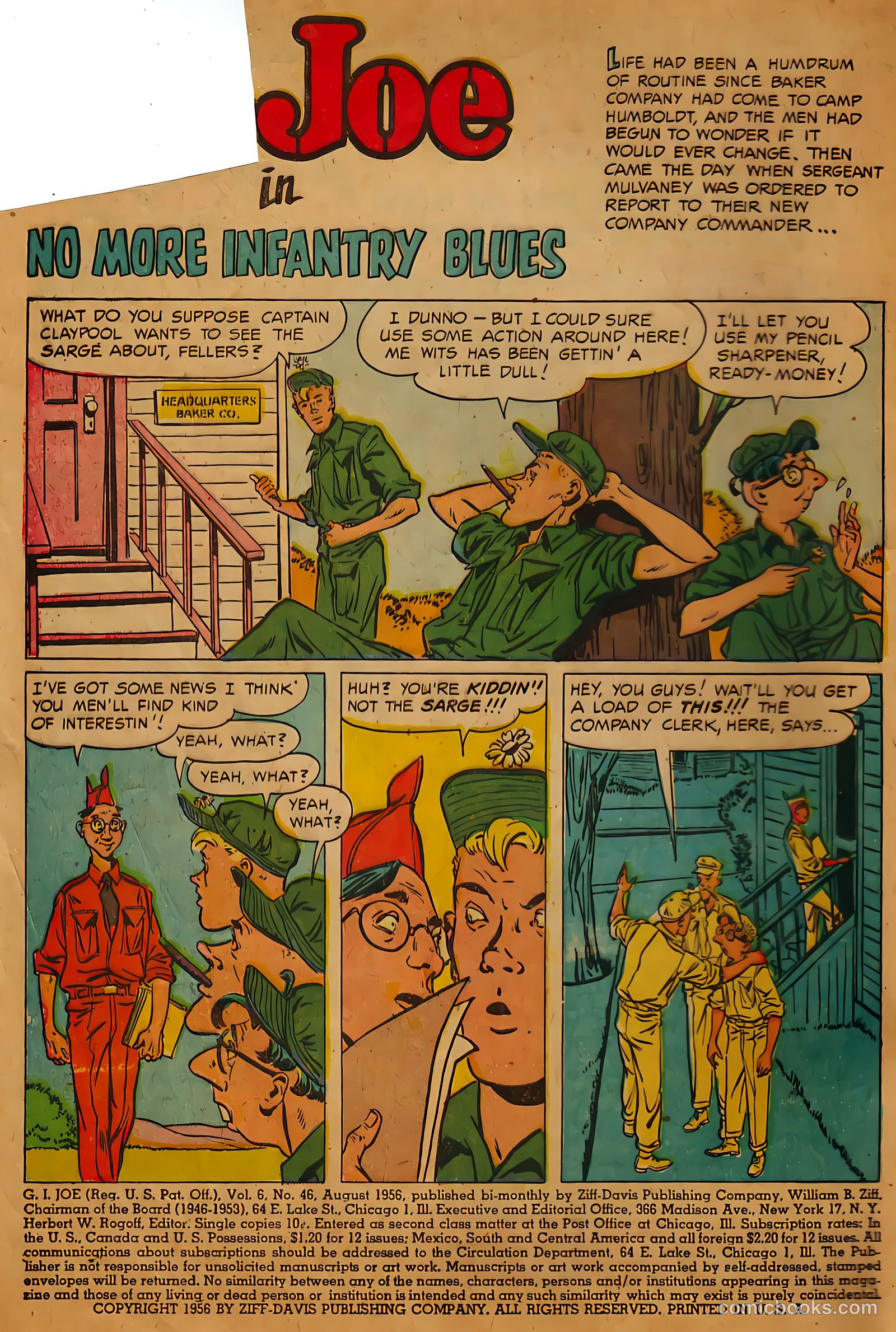 G.I. Joe #46 (1947) — page 4 of 36