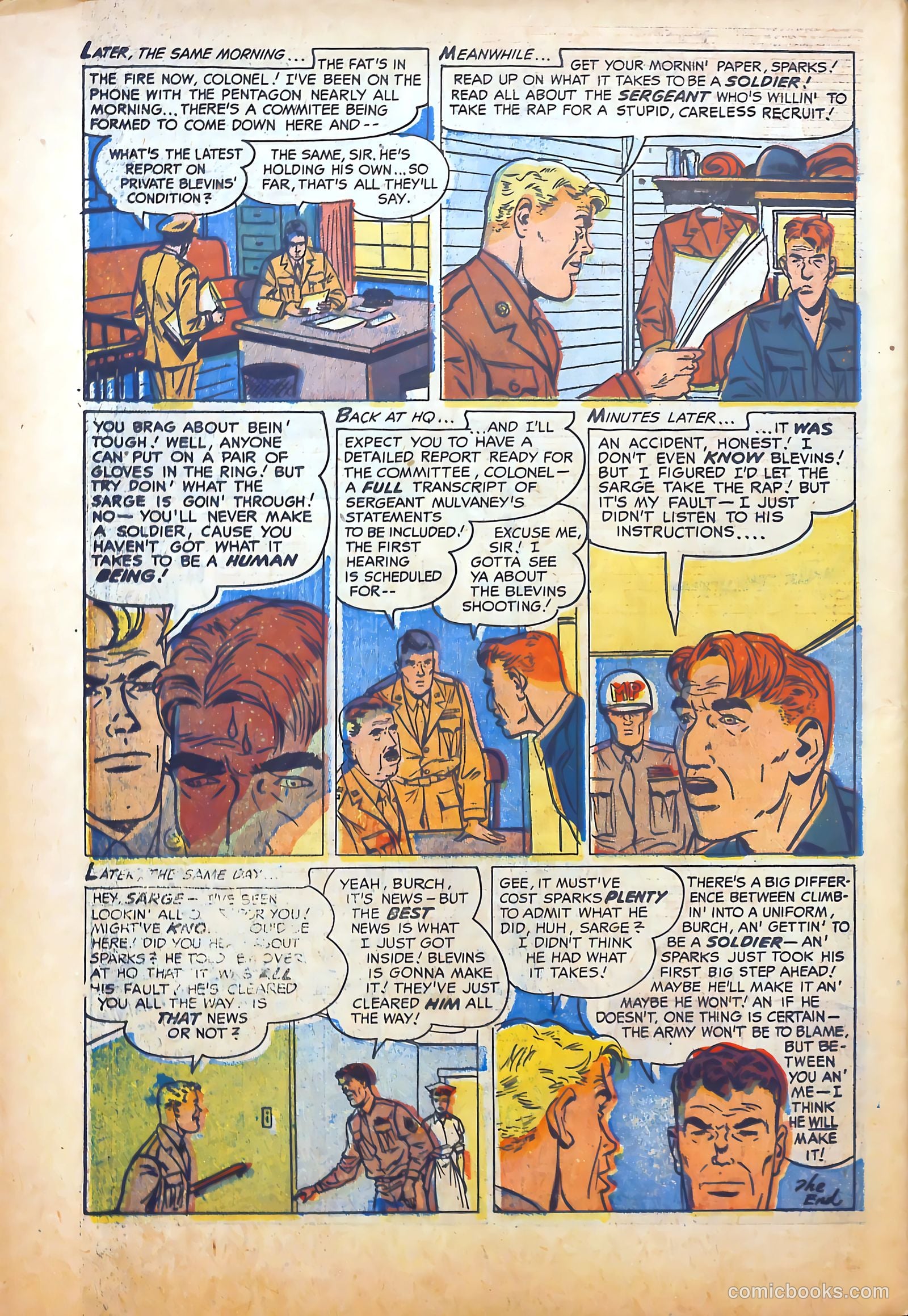 G.I. Joe #49 (1957) — page 32 of 36