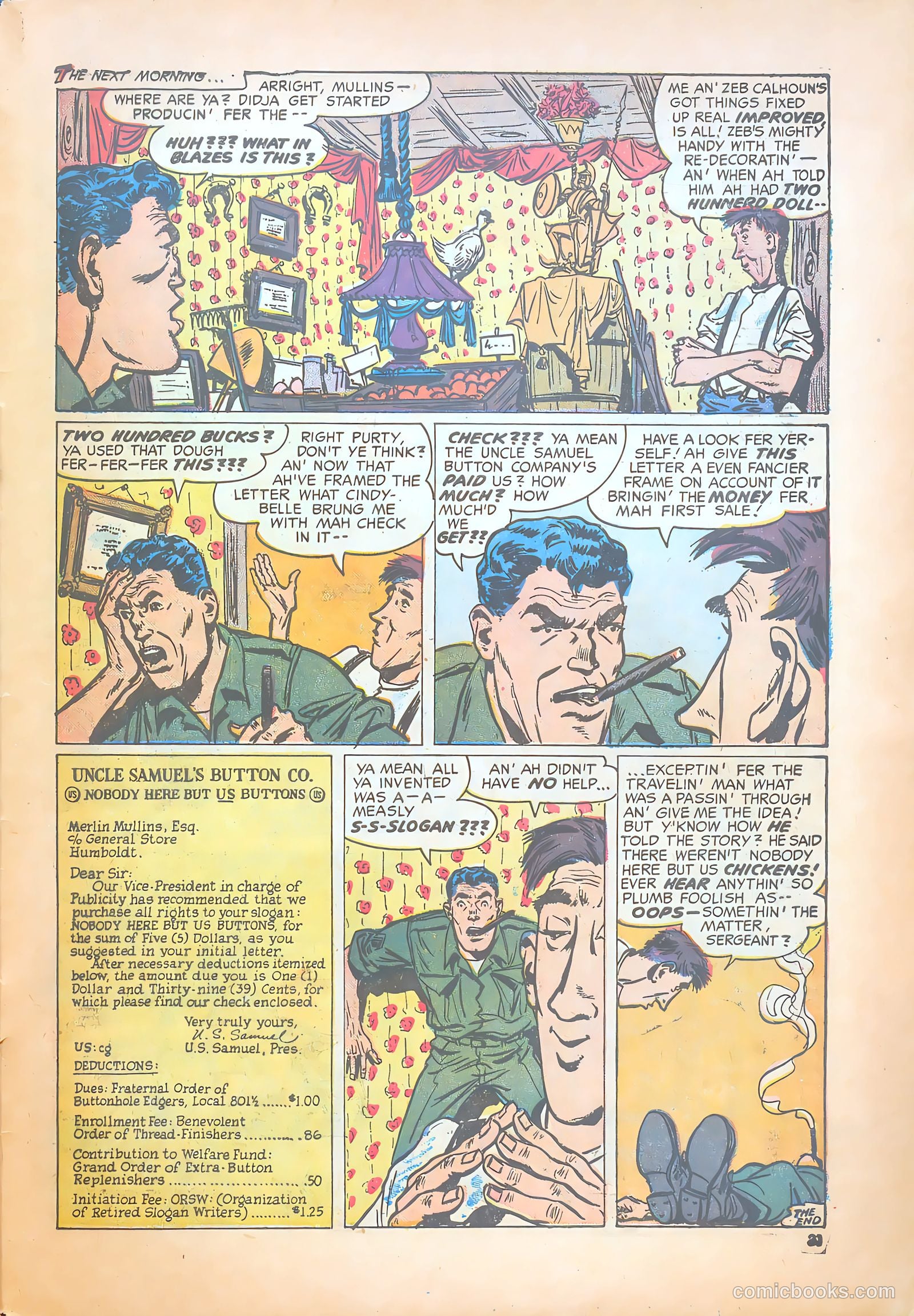 G.I. Joe #50 (1957) — page 33 of 36