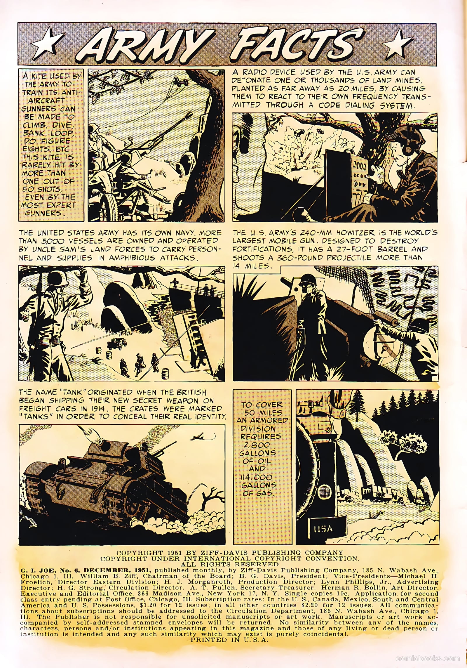 G.I. Joe #6 (1951) — page 2 of 52