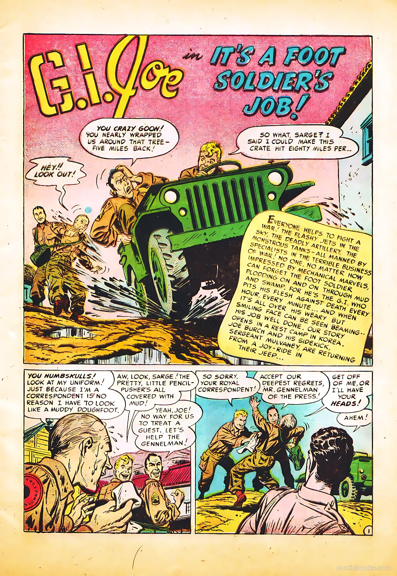 G.I. Joe #6 (1951) — page 3 of 52