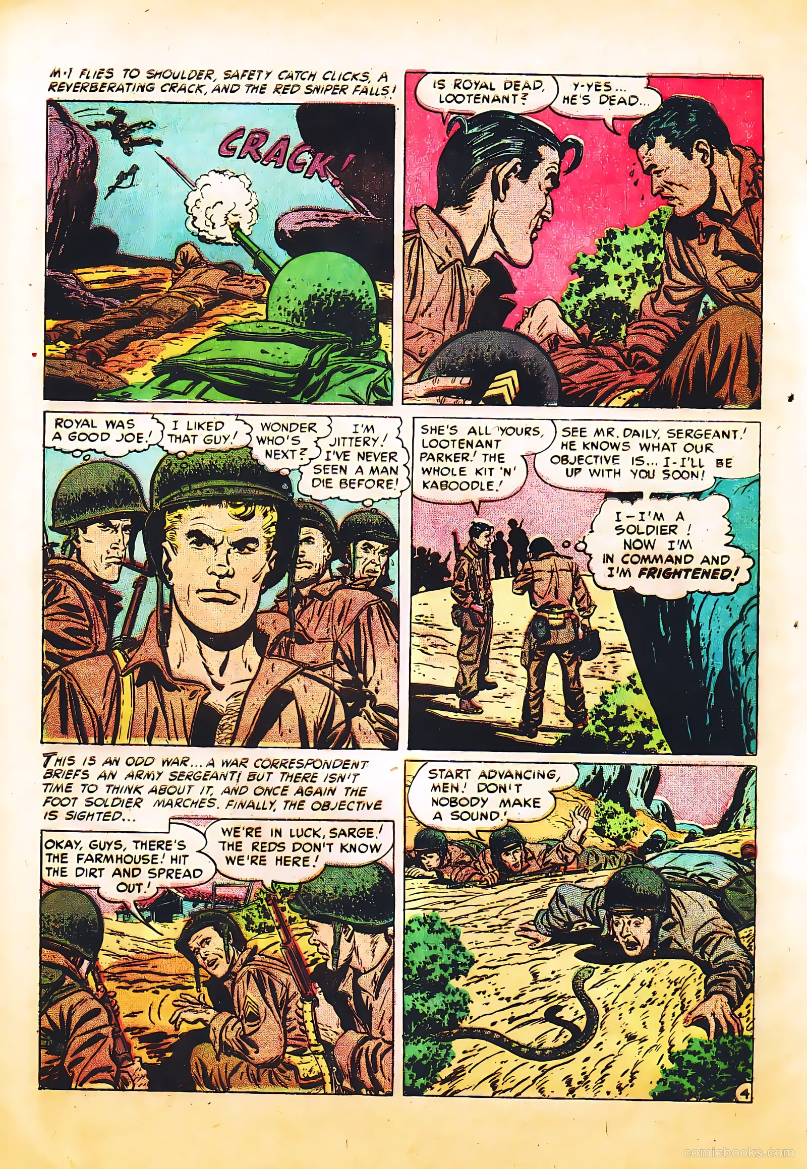 G.I. Joe #6 (1951) — page 6 of 52