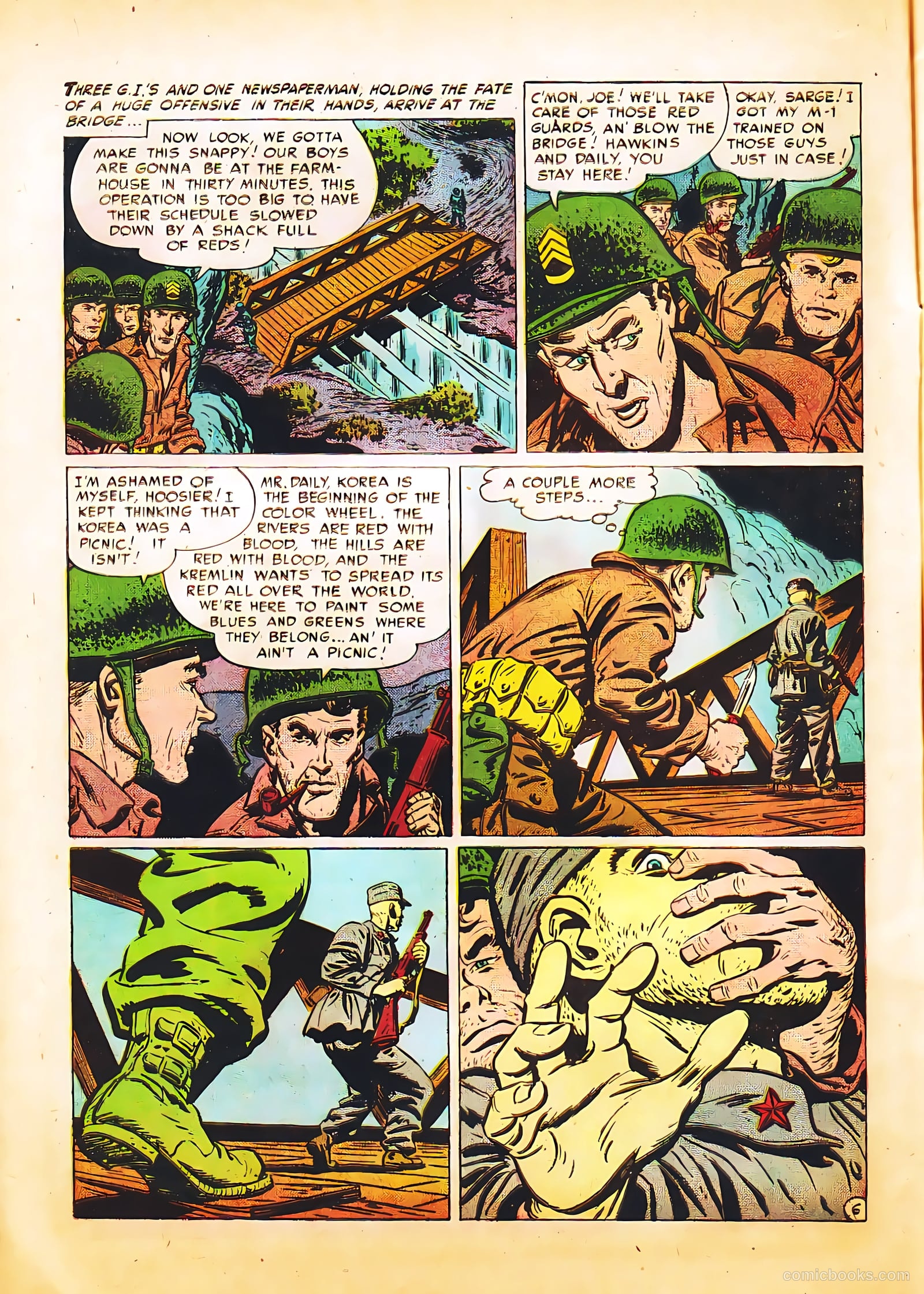 G.I. Joe #6 (1951) — page 8 of 52