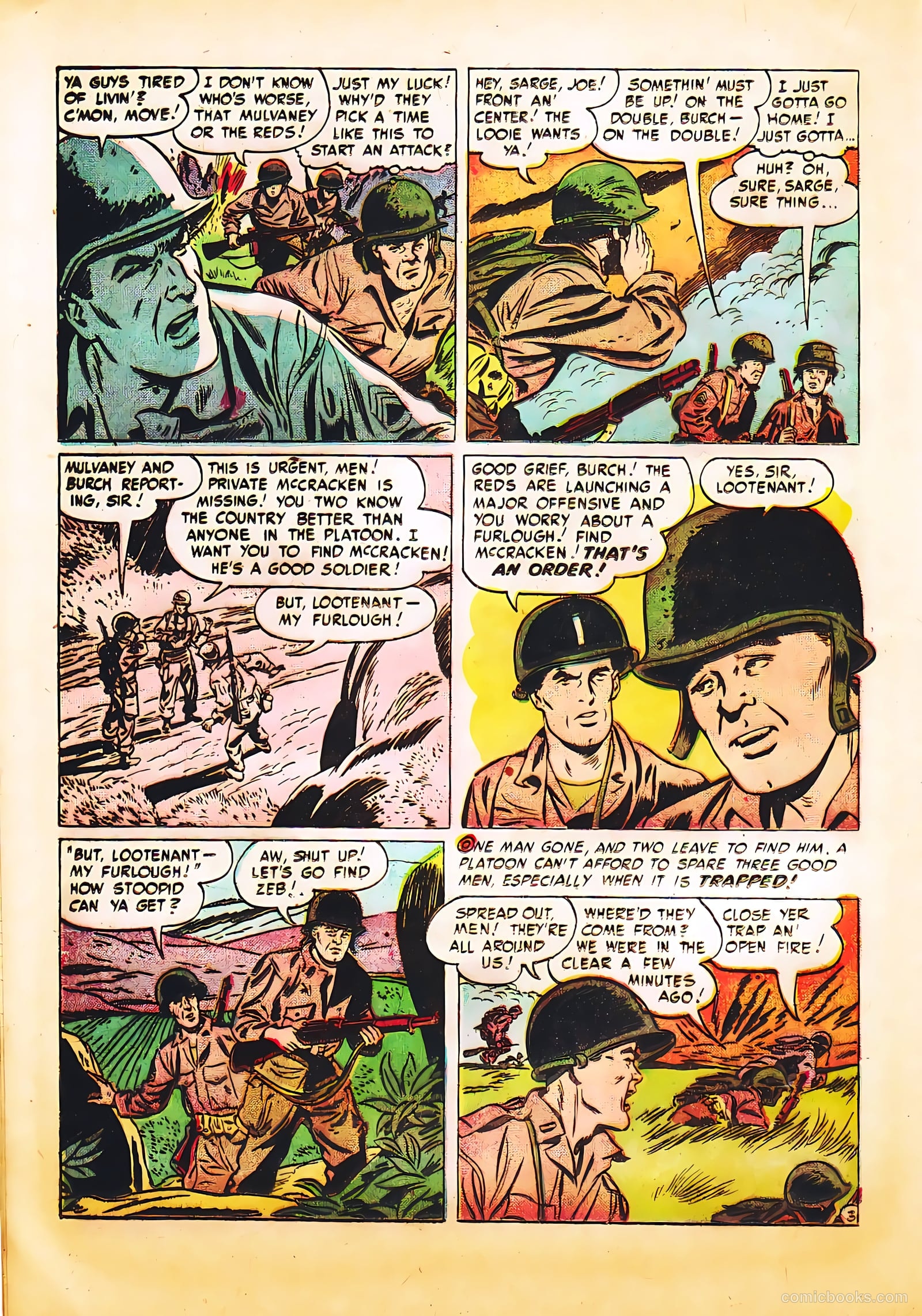 G.I. Joe #6 (1951) — page 28 of 52