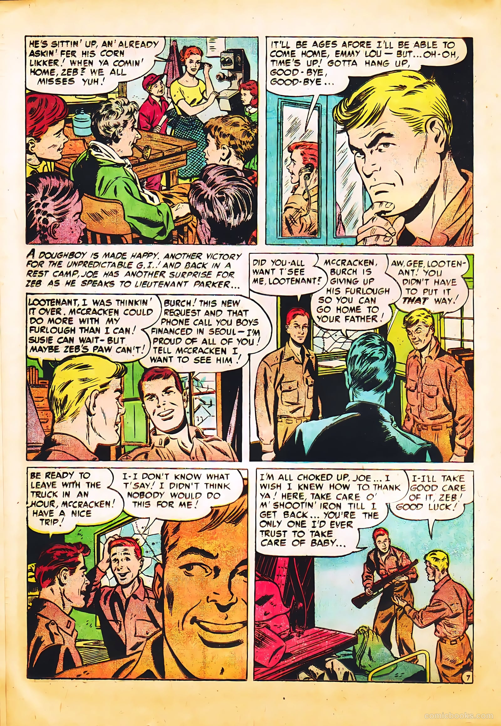G.I. Joe #6 (1951) — page 32 of 52