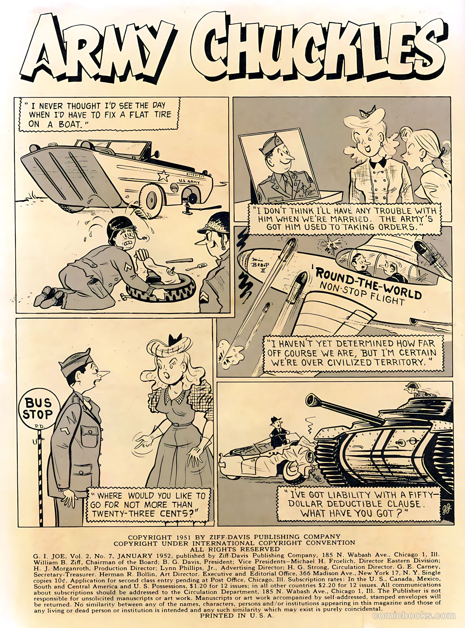 G.I. Joe #7 (1952) — page 2 of 52