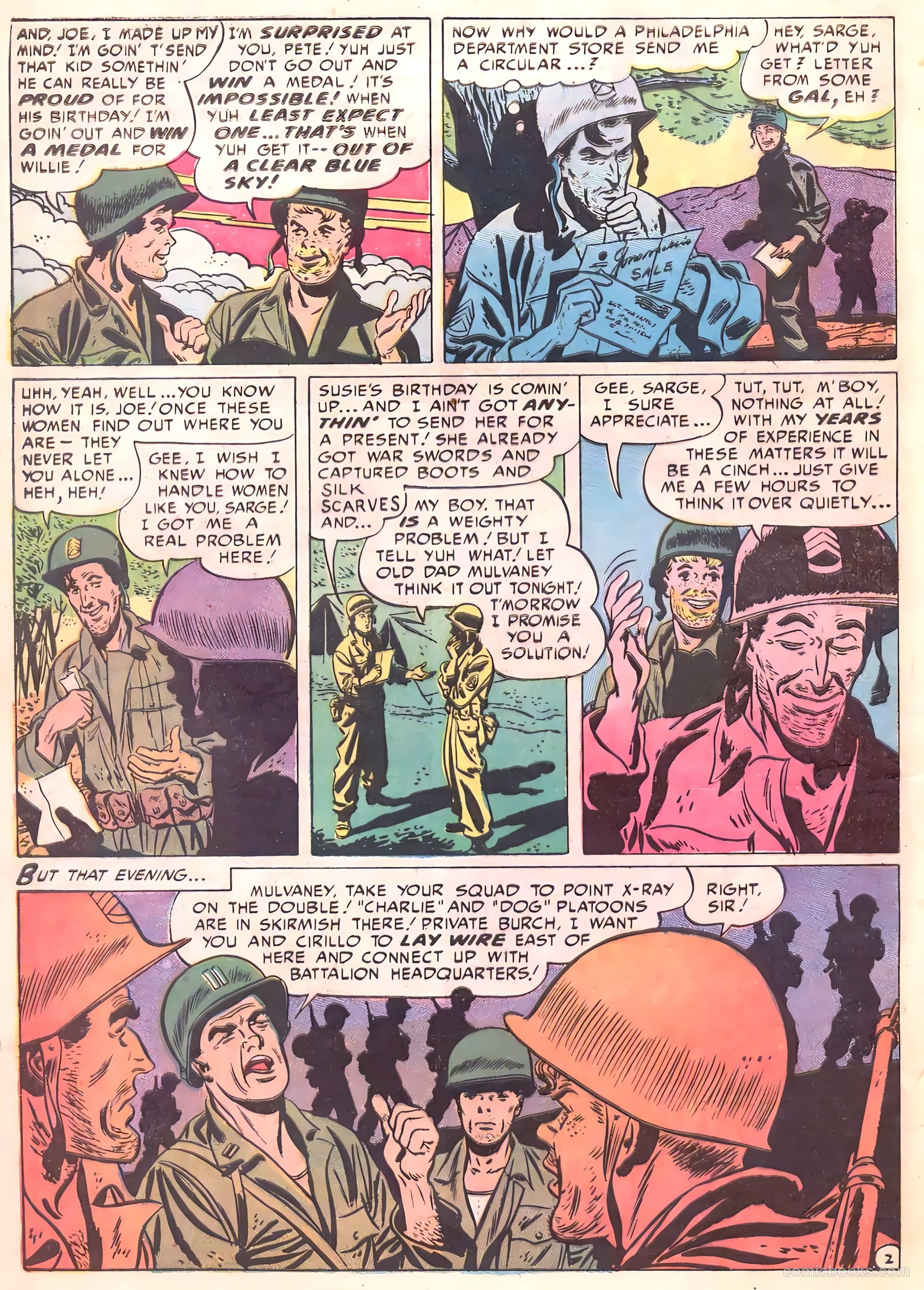 G.I. Joe #8 (1952) — page 4 of 52