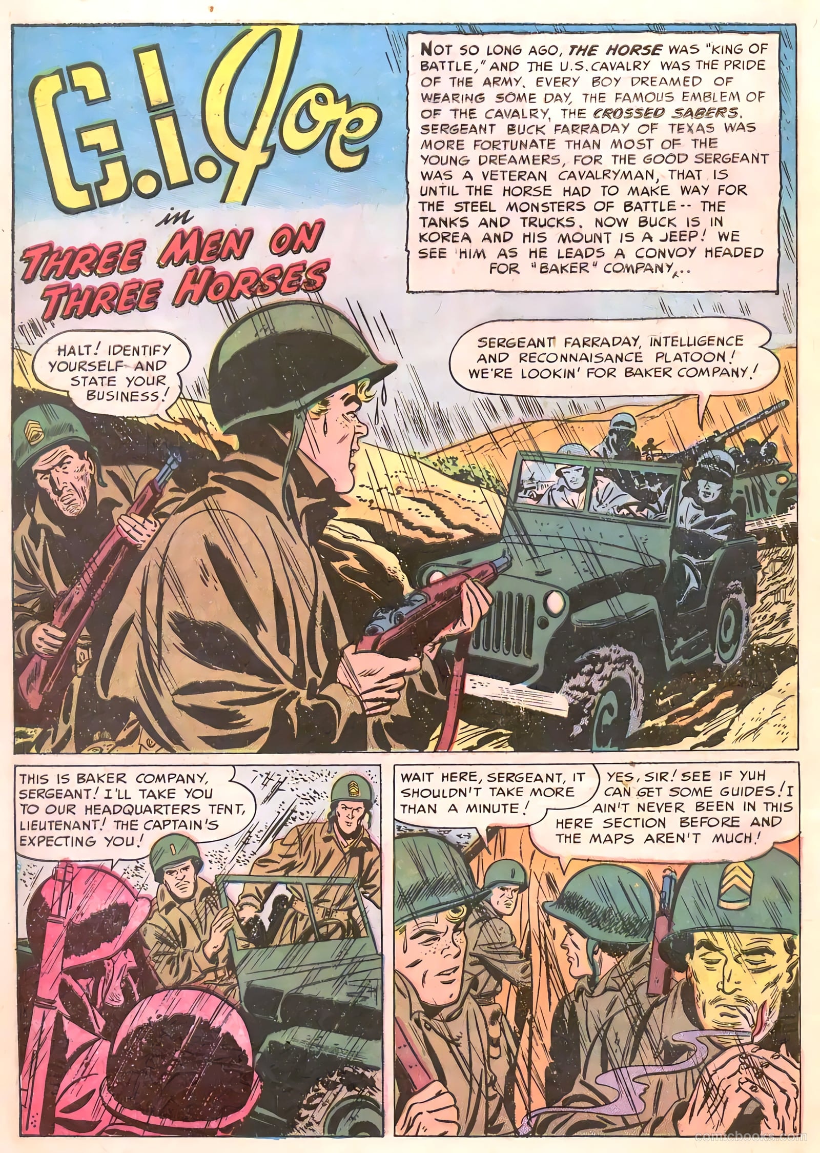 G.I. Joe #8 (1952) — page 10 of 52