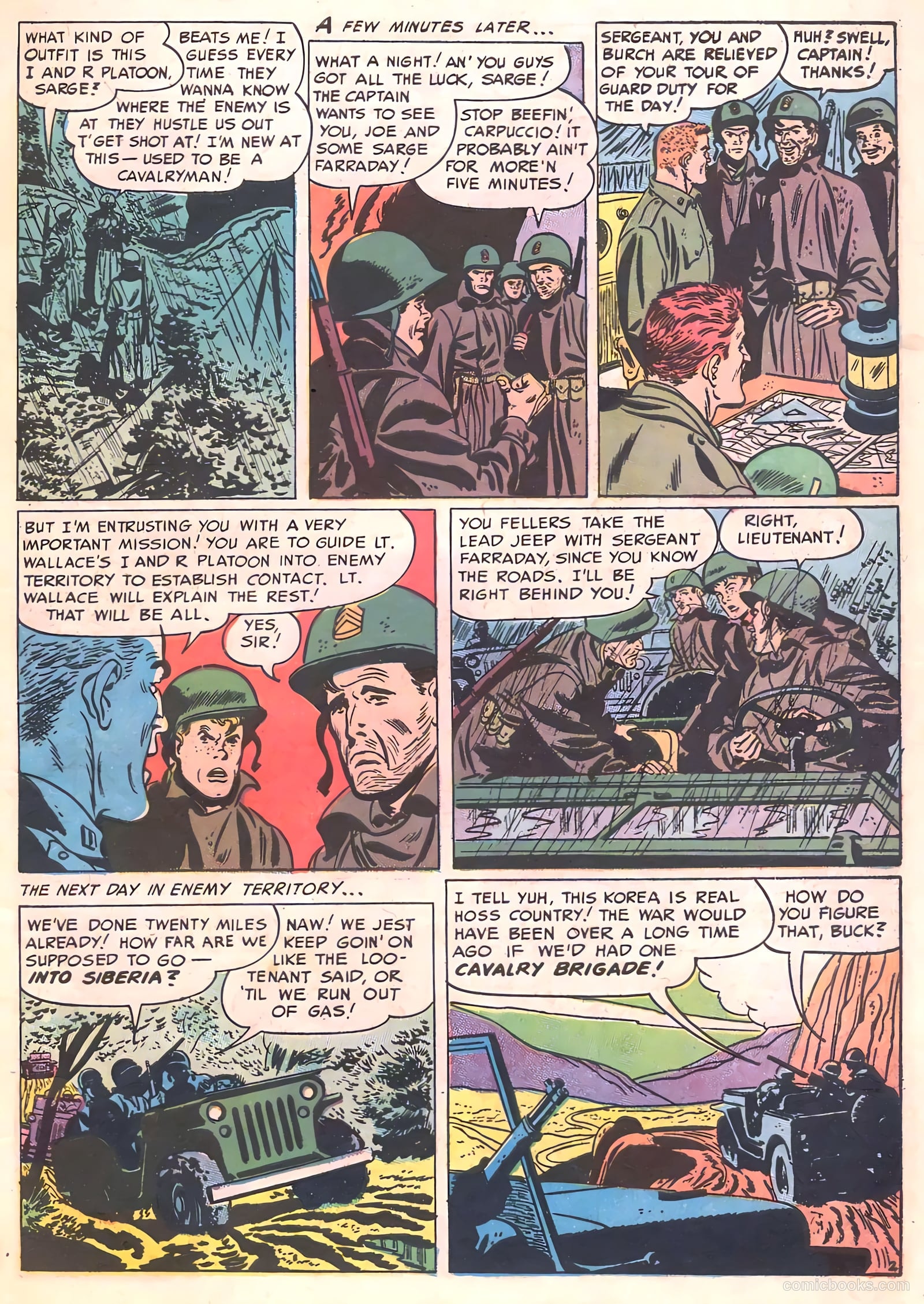 G.I. Joe #8 (1952) — page 11 of 52