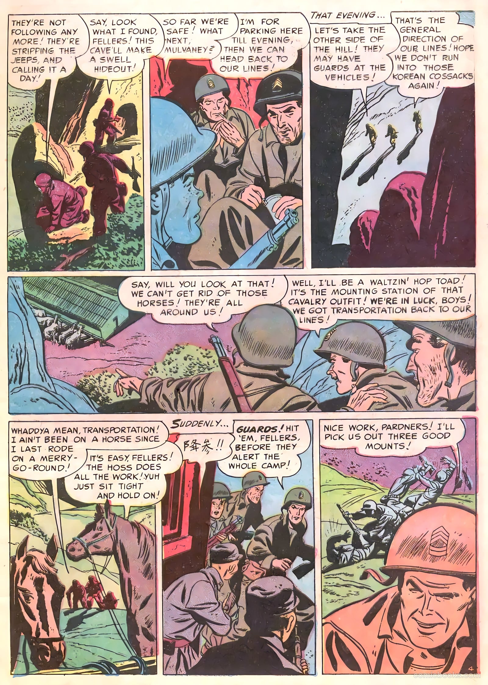 G.I. Joe #8 (1952) — page 13 of 52