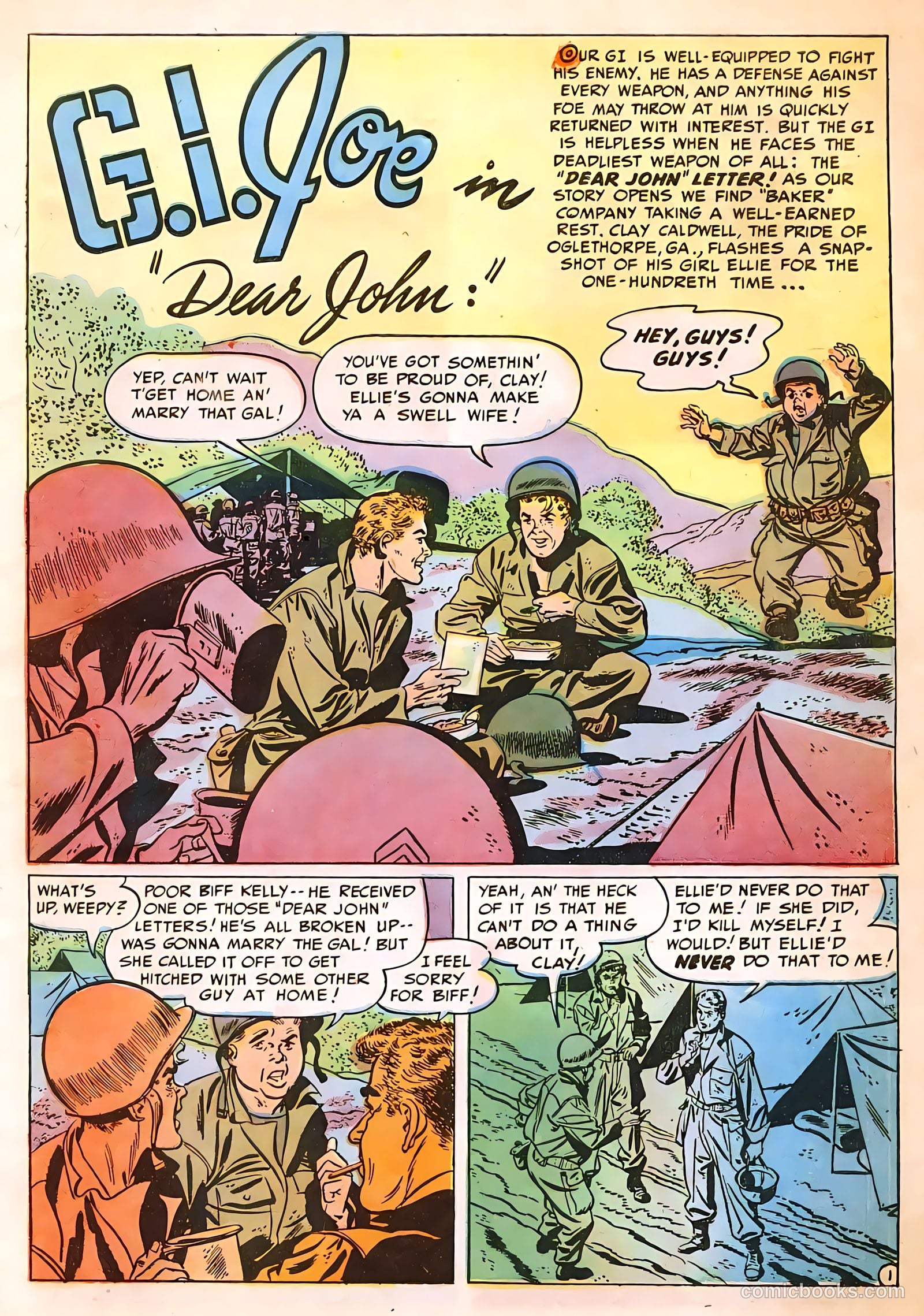 G.I. Joe #9 (1952) — page 3 of 52
