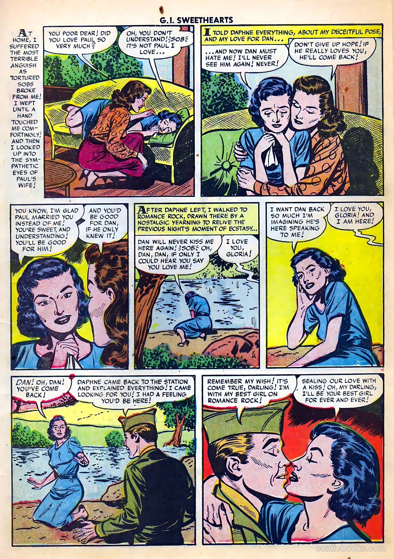 G.I. Sweethearts #32 (1953) — page 11 of 36