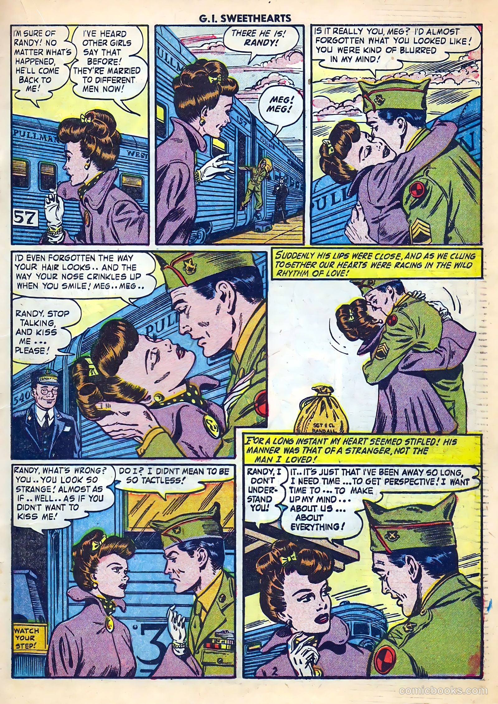 G.I. Sweethearts #32 (1953) — page 19 of 36