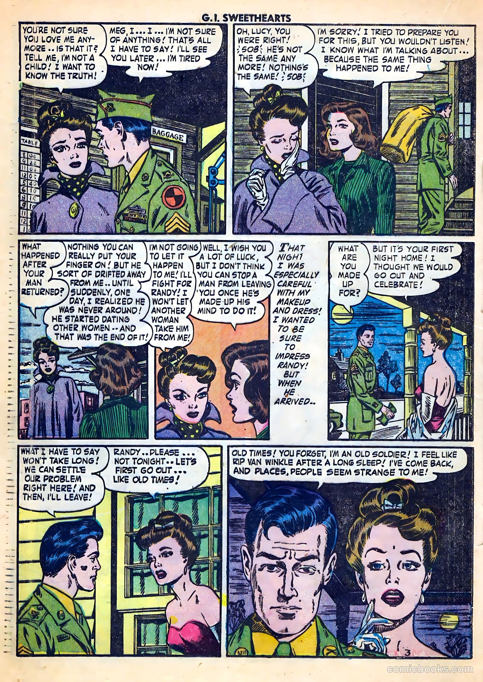 G.I. Sweethearts #32 (1953) — page 20 of 36