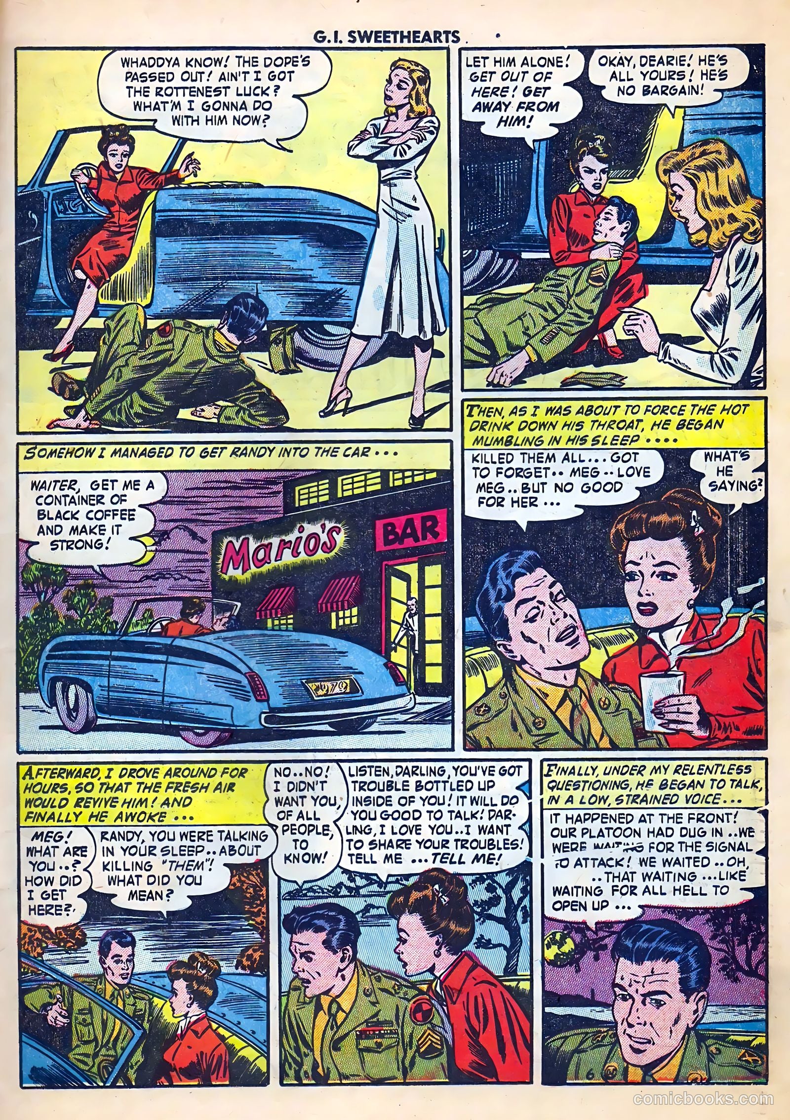 G.I. Sweethearts #32 (1953) — page 23 of 36