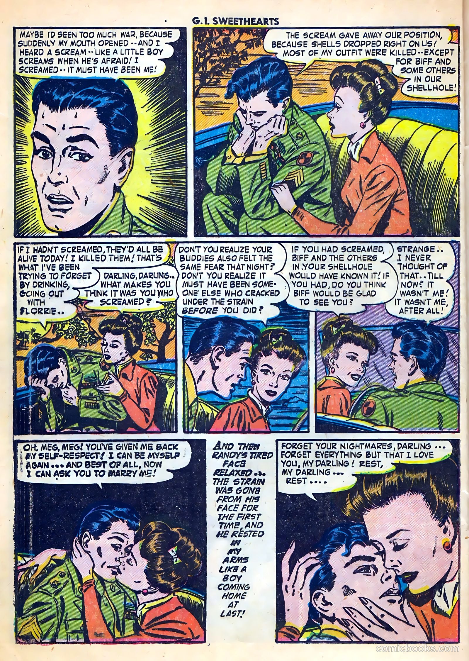 G.I. Sweethearts #32 (1953) — page 24 of 36