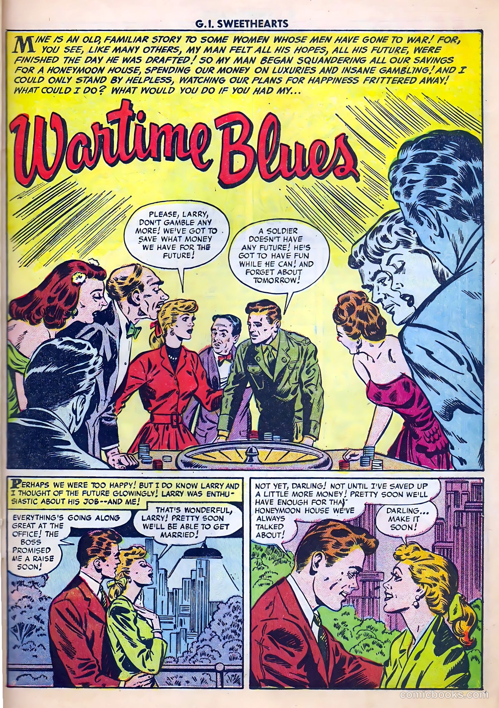 G.I. Sweethearts #32 (1953) — page 27 of 36