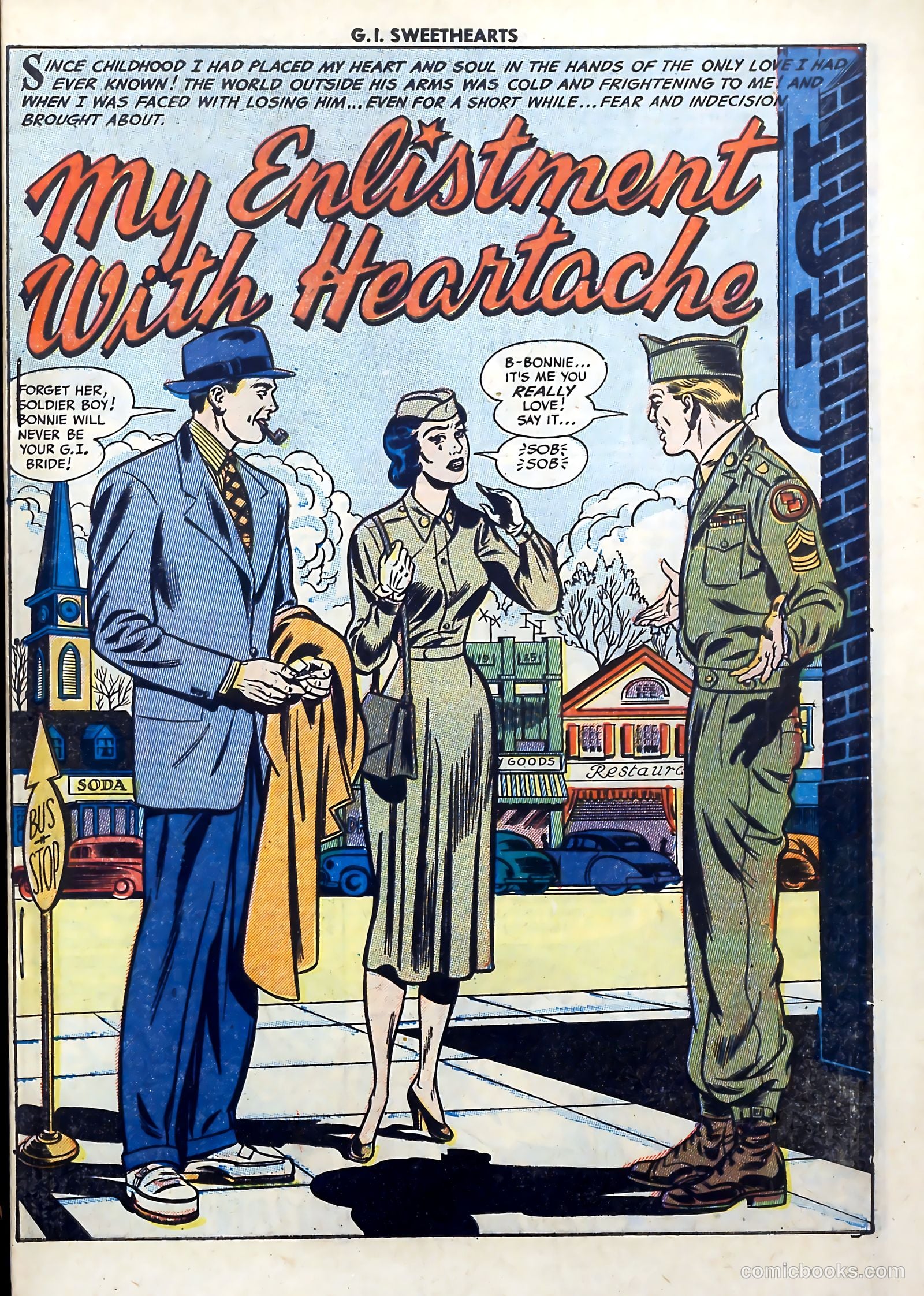 G.I. Sweethearts #33 (1953) — page 3 of 36