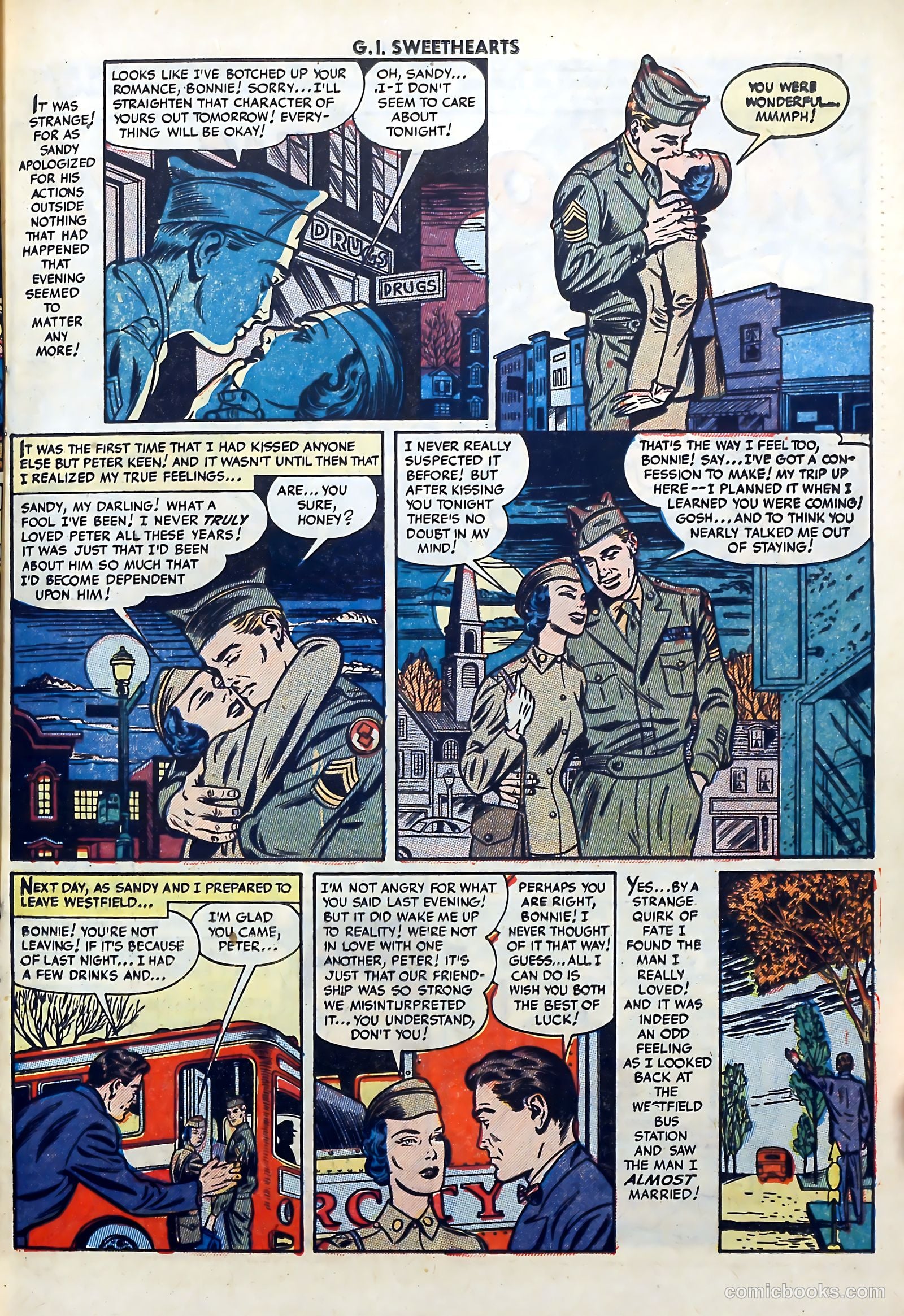G.I. Sweethearts #33 (1953) — page 11 of 36