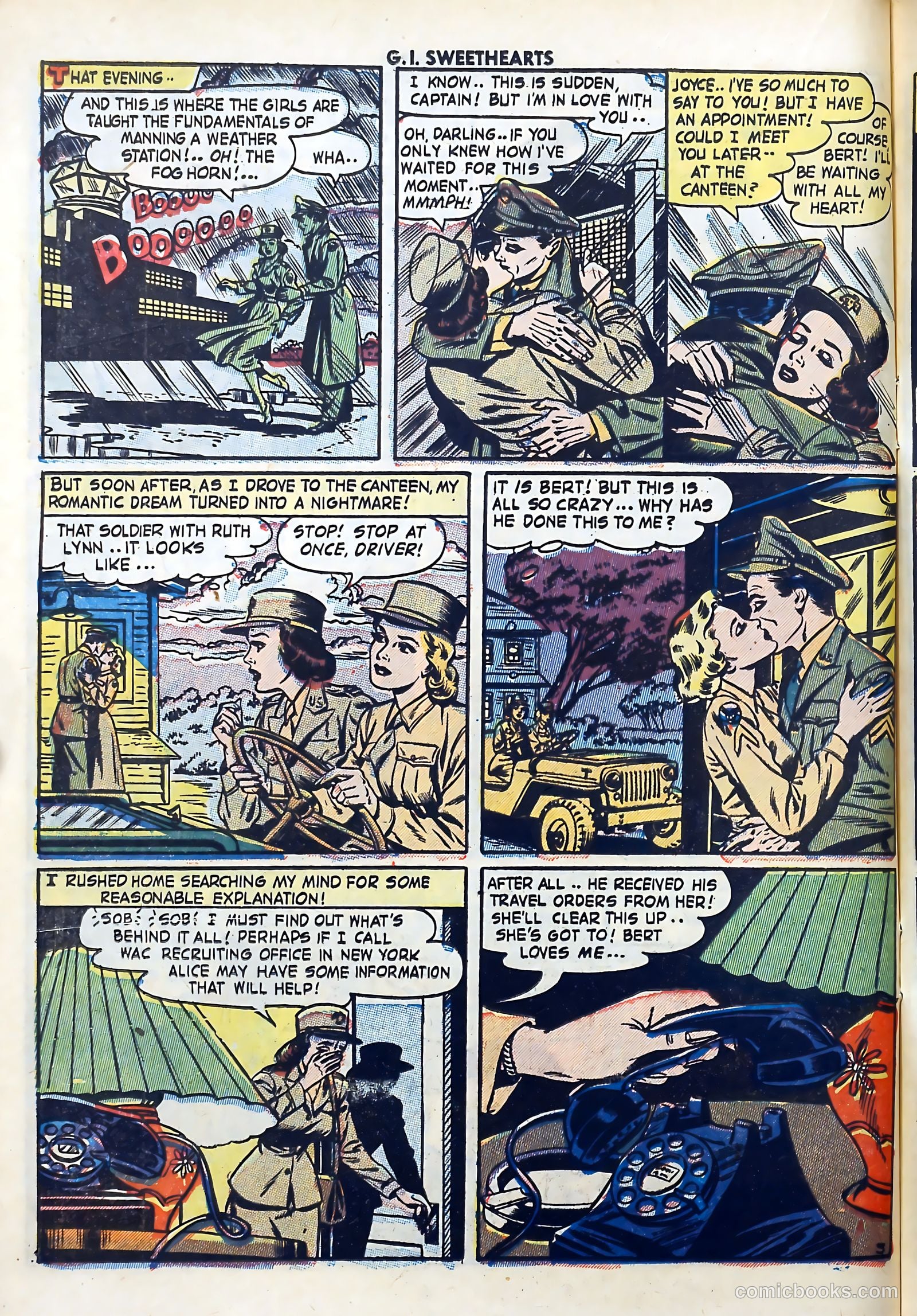 G.I. Sweethearts #33 (1953) — page 14 of 36