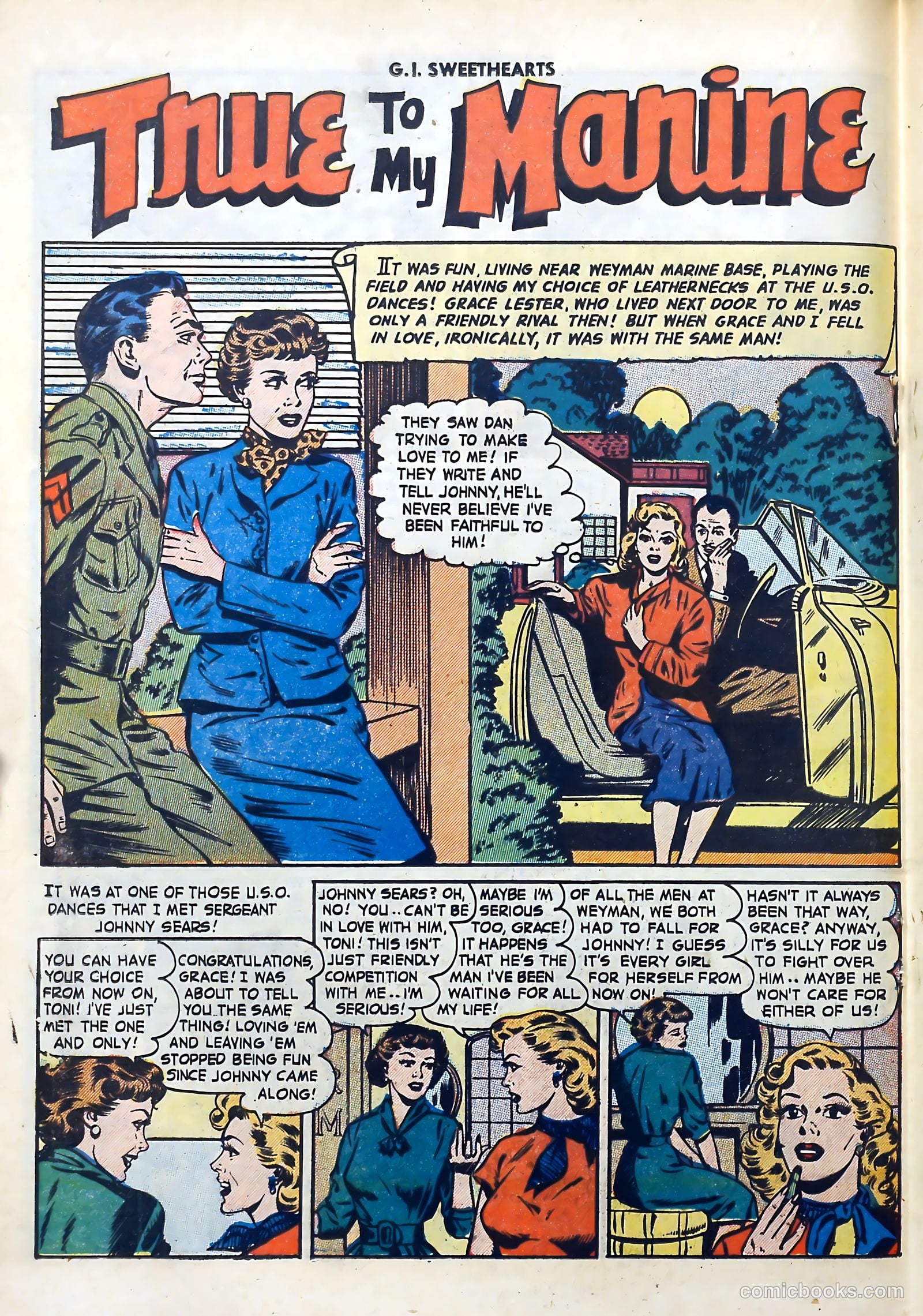 G.I. Sweethearts #33 (1953) — page 18 of 36
