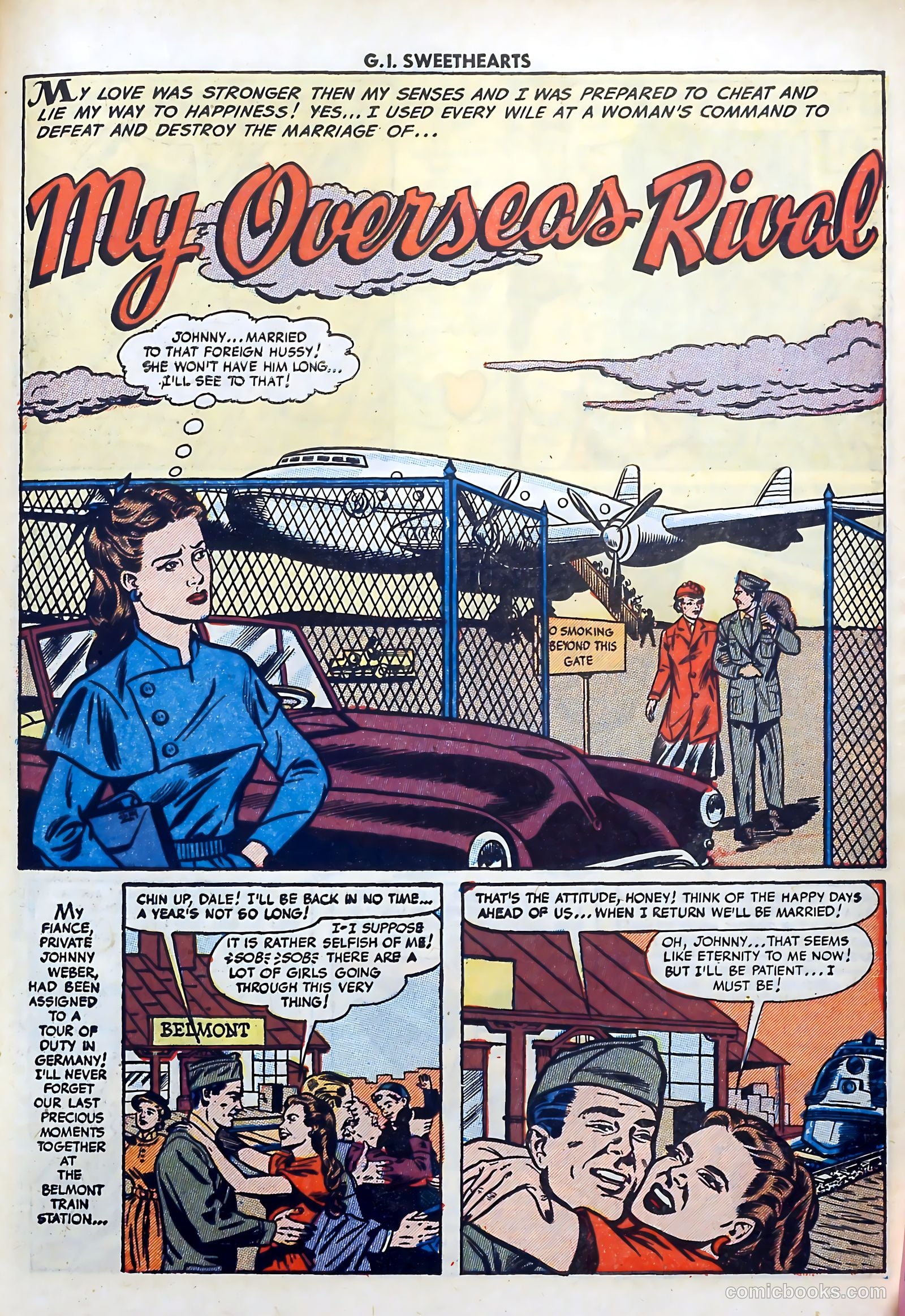 G.I. Sweethearts #33 (1953) — page 27 of 36