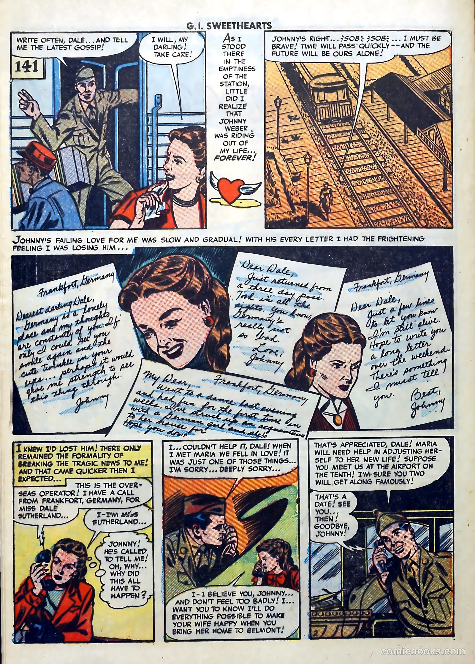 G.I. Sweethearts #33 (1953) — page 28 of 36
