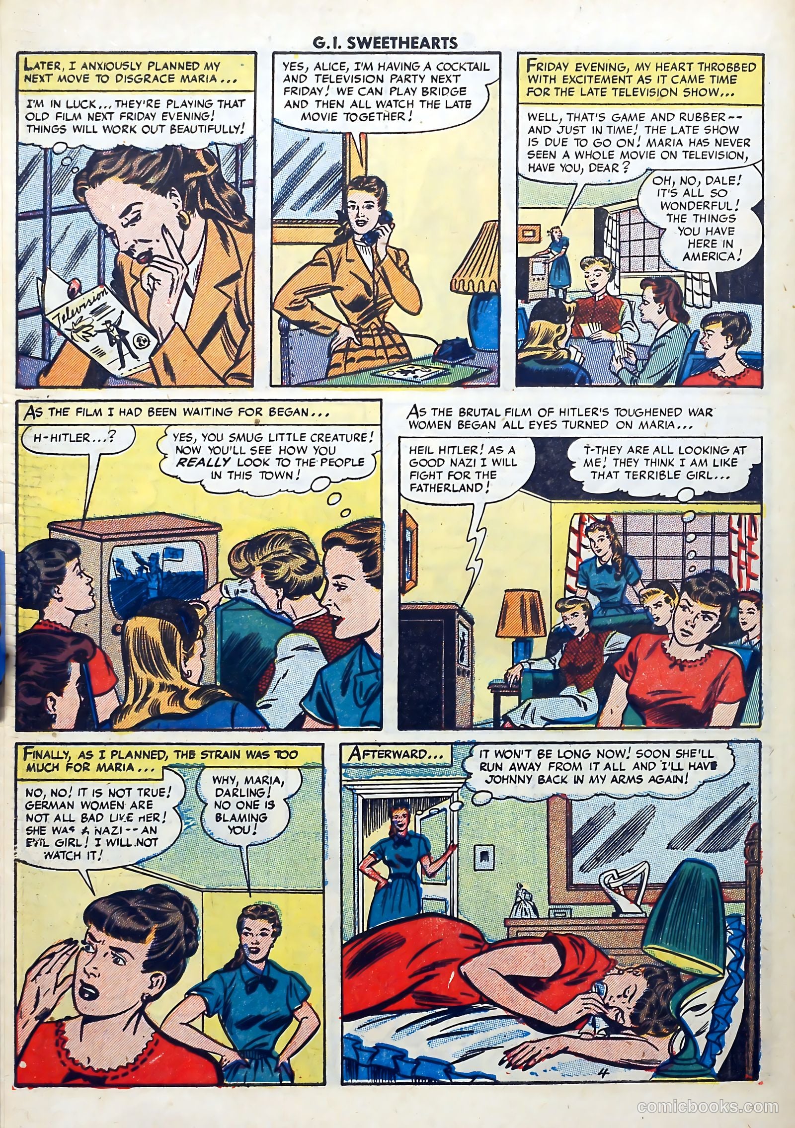 G.I. Sweethearts #33 (1953) — page 30 of 36