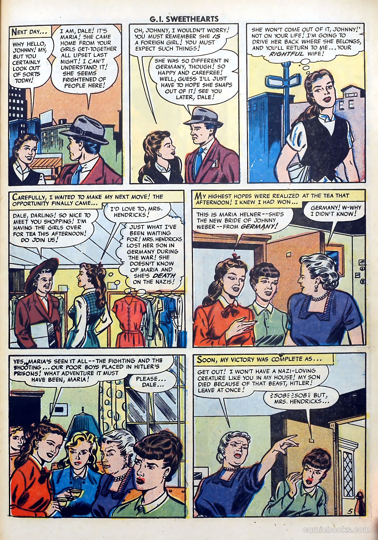 G.I. Sweethearts #33 (1953) — page 31 of 36