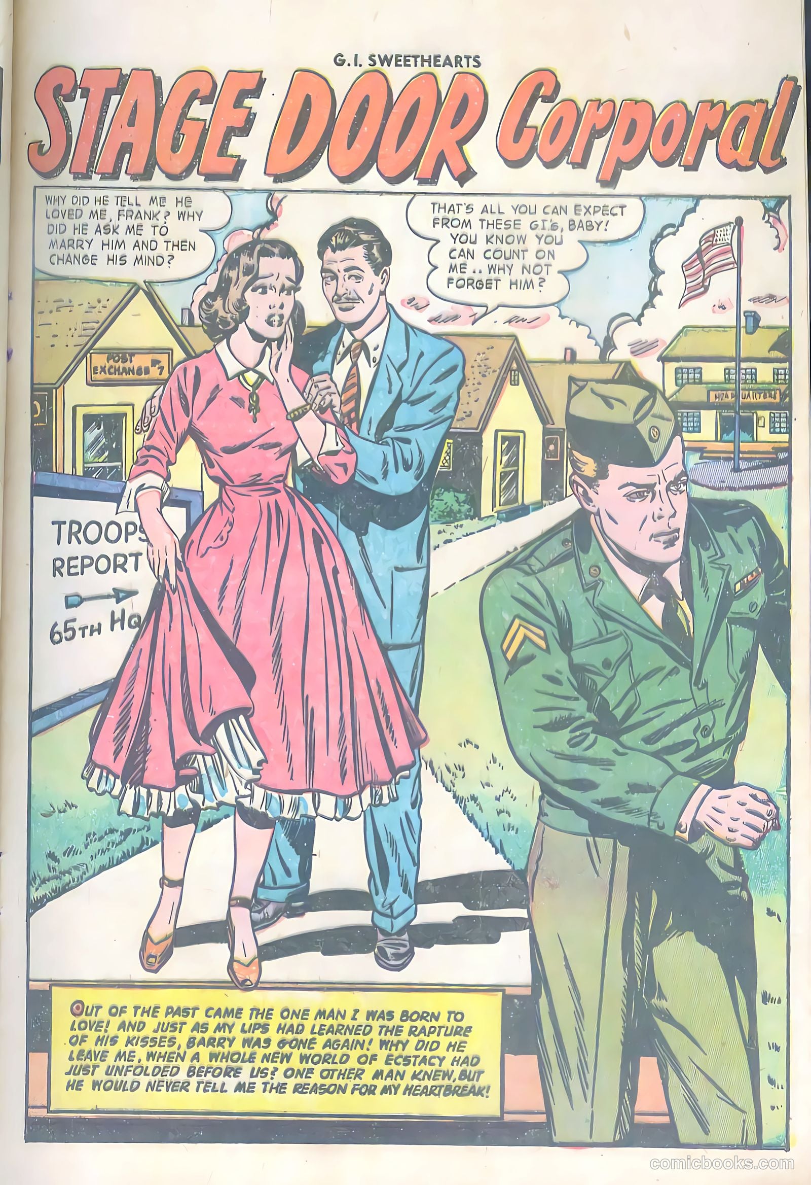 G.I. Sweethearts #34 (1953) — page 9 of 36