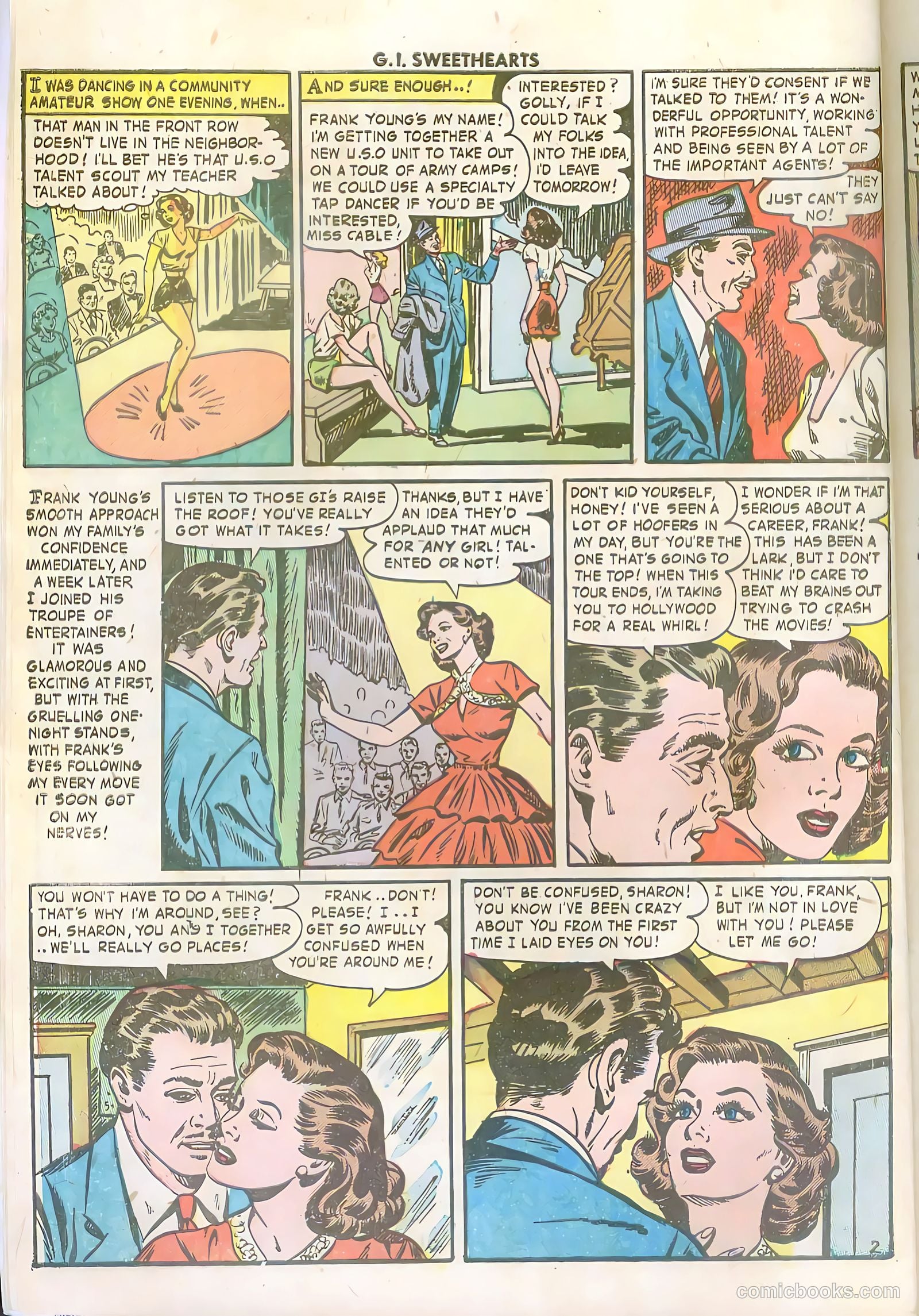 G.I. Sweethearts #34 (1953) — page 10 of 36