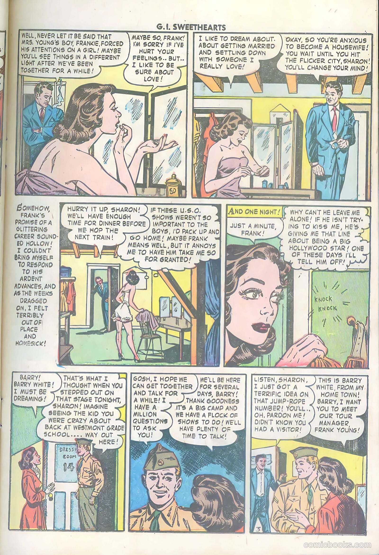 G.I. Sweethearts #34 (1953) — page 11 of 36