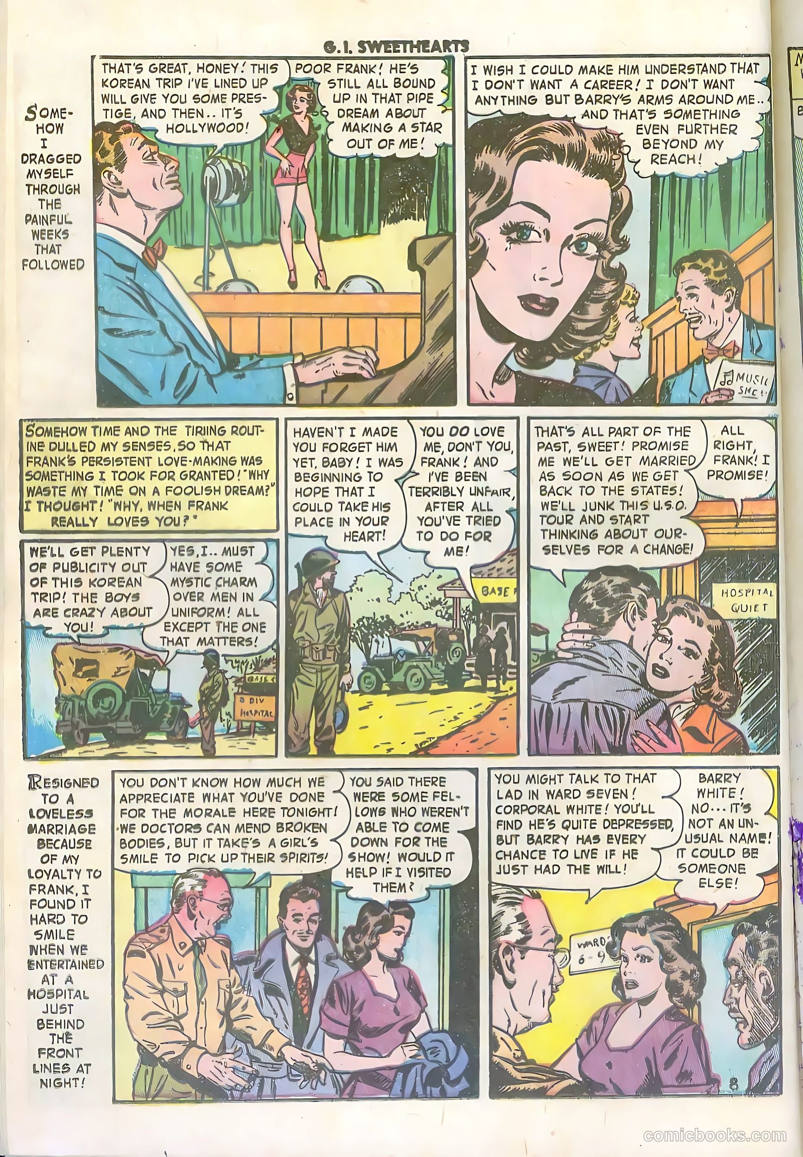 G.I. Sweethearts #34 (1953) — page 16 of 36