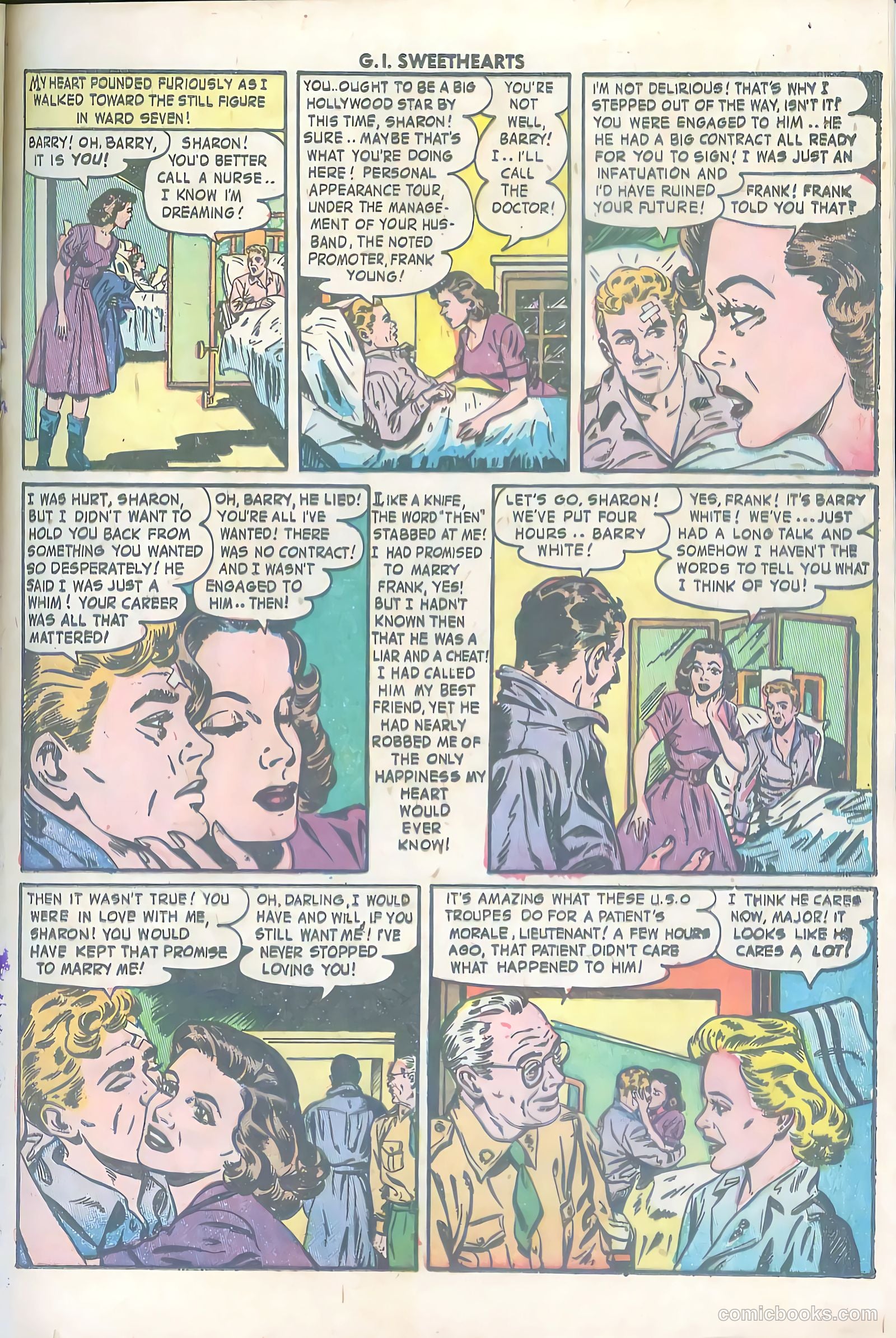 G.I. Sweethearts #34 (1953) — page 17 of 36